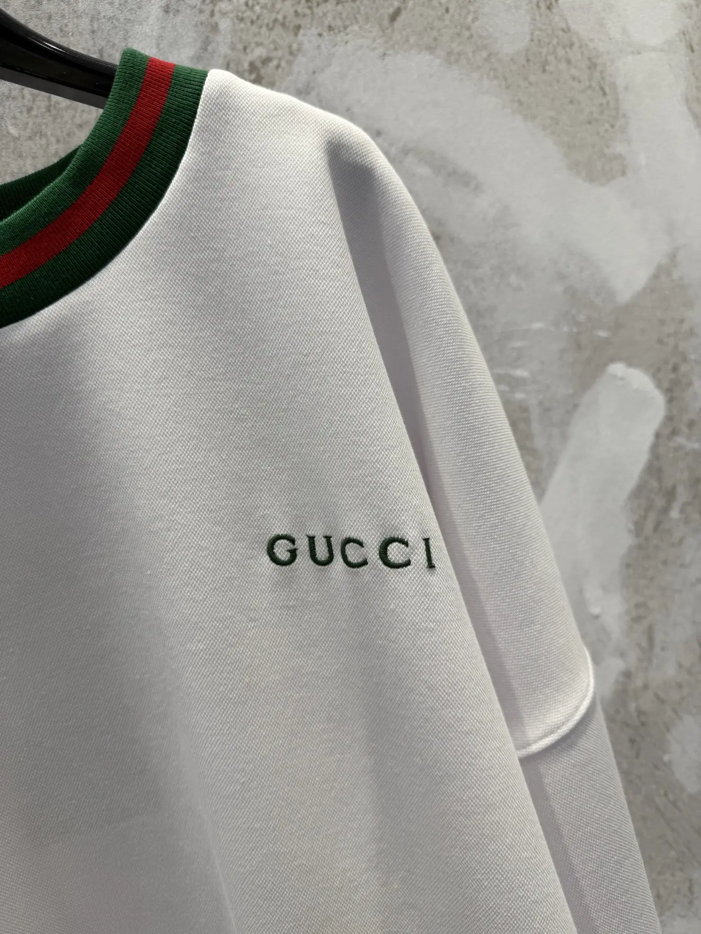 Web Stripe Cotton-Piqué Sweatshirt D20012957 — view 5