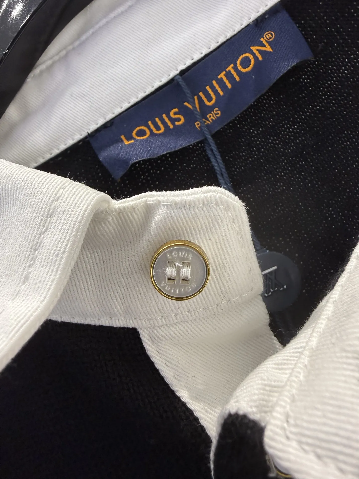 Monogram Jacquard Long-Sleeve Polo Shirt D23012943 — view 7