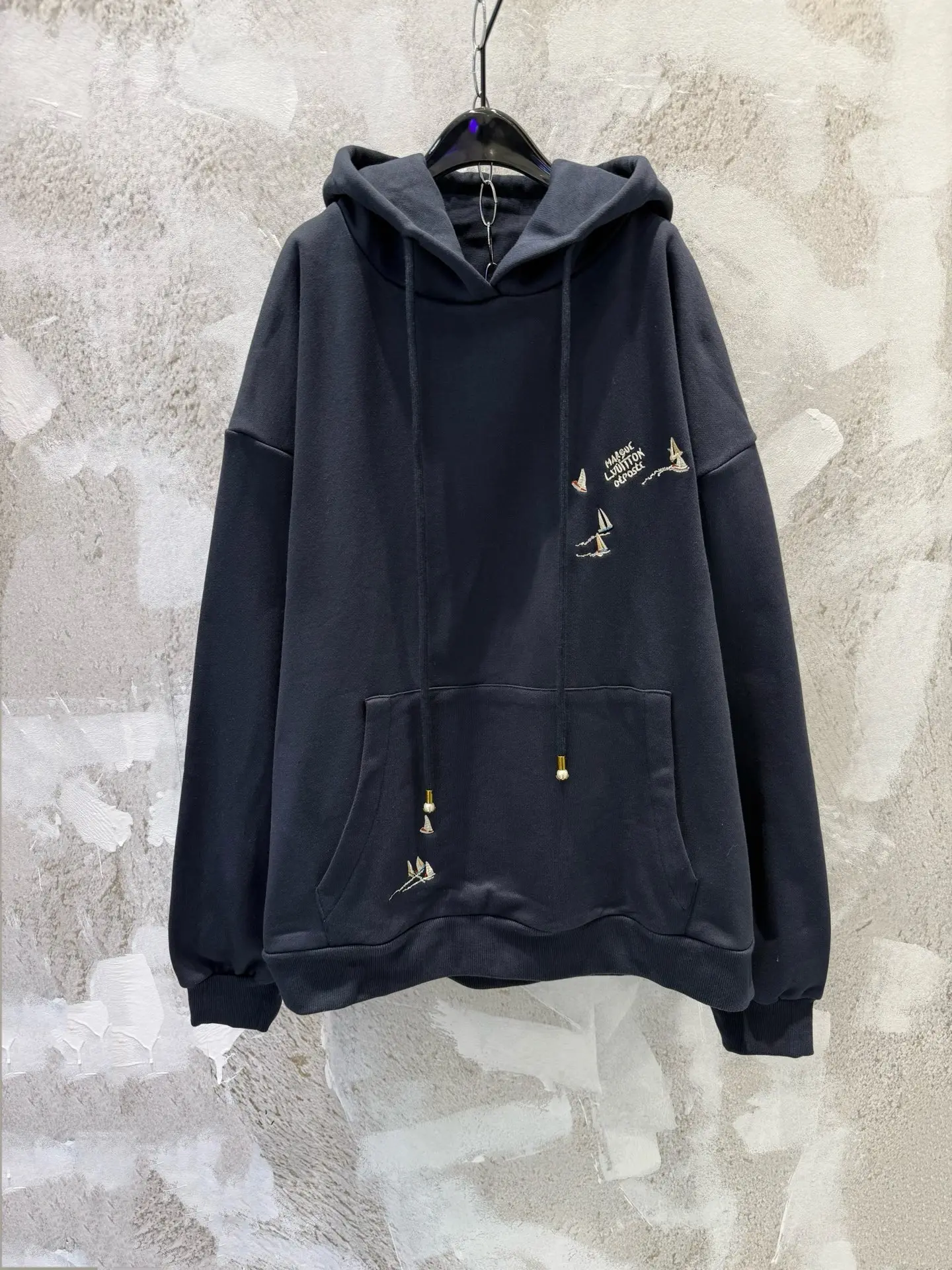 Regatta Sailing Embroidered Cotton Hoodie D24512942