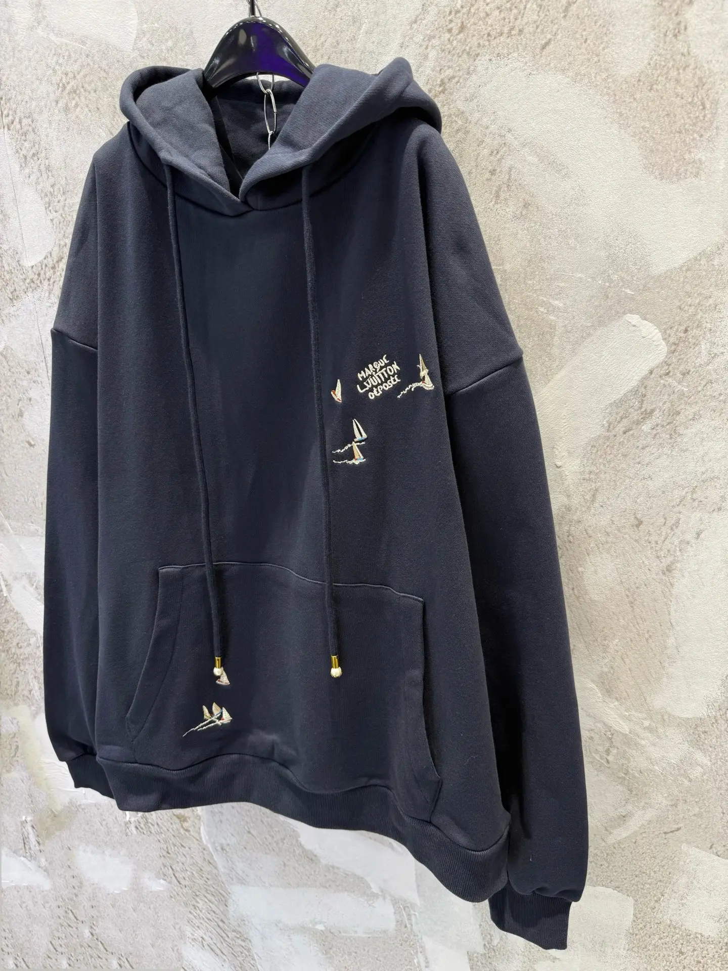 Regatta Sailing Embroidered Cotton Hoodie D24512942 — view 4