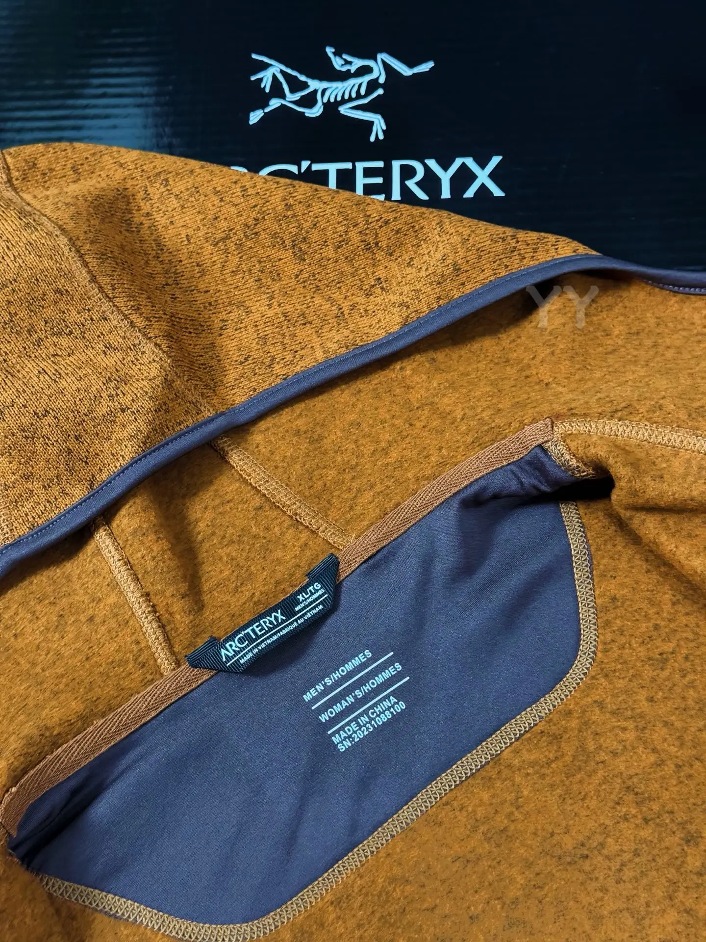 Covert Wool-Blend Fleece Hooded Jacket D26019352 — view 6