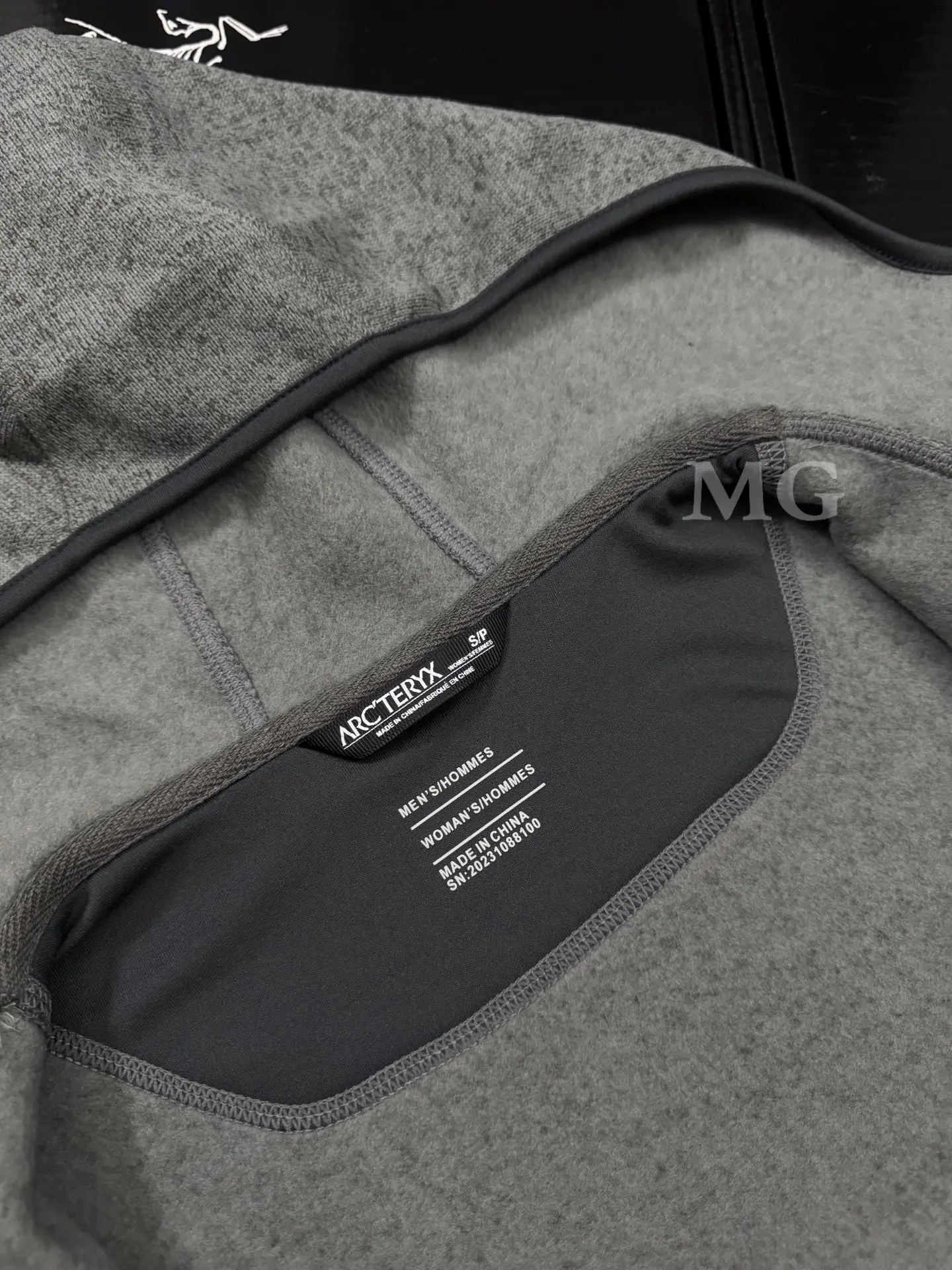 Covert Wool-Blend Fleece Hooded Jacket D26019434 — view 8