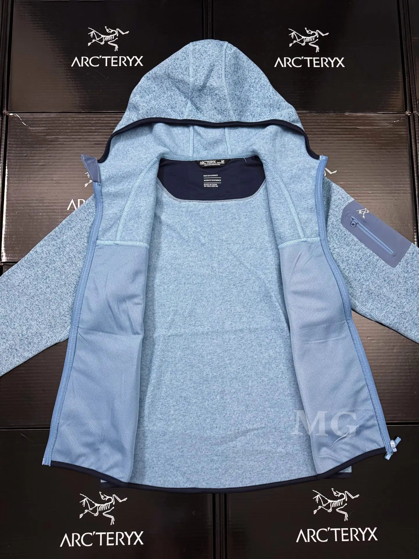 Covert Hooded Fleece Jacket D26019435 — view 6