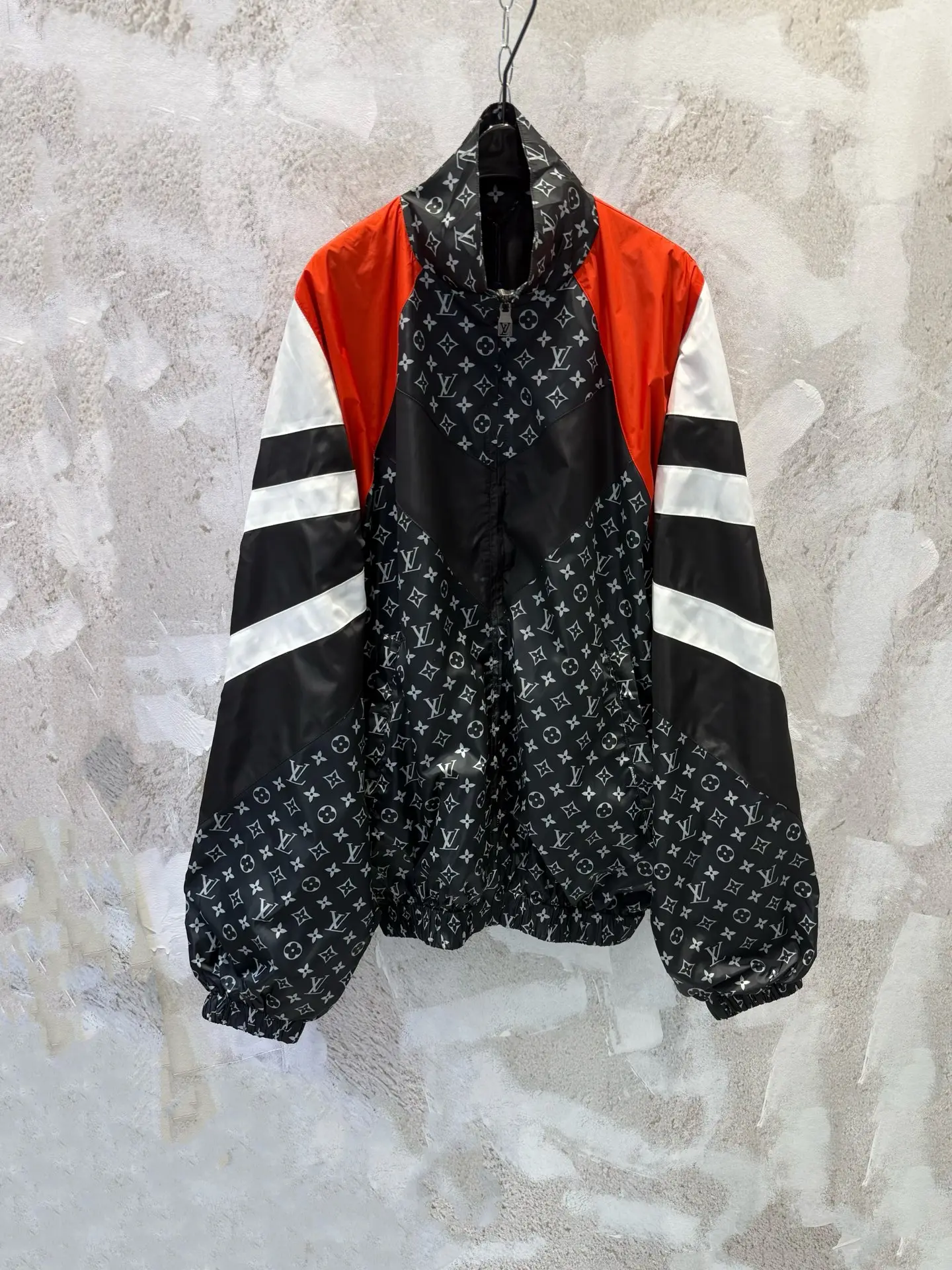 Monogram Color-Block Windbreaker Jacket D27012949