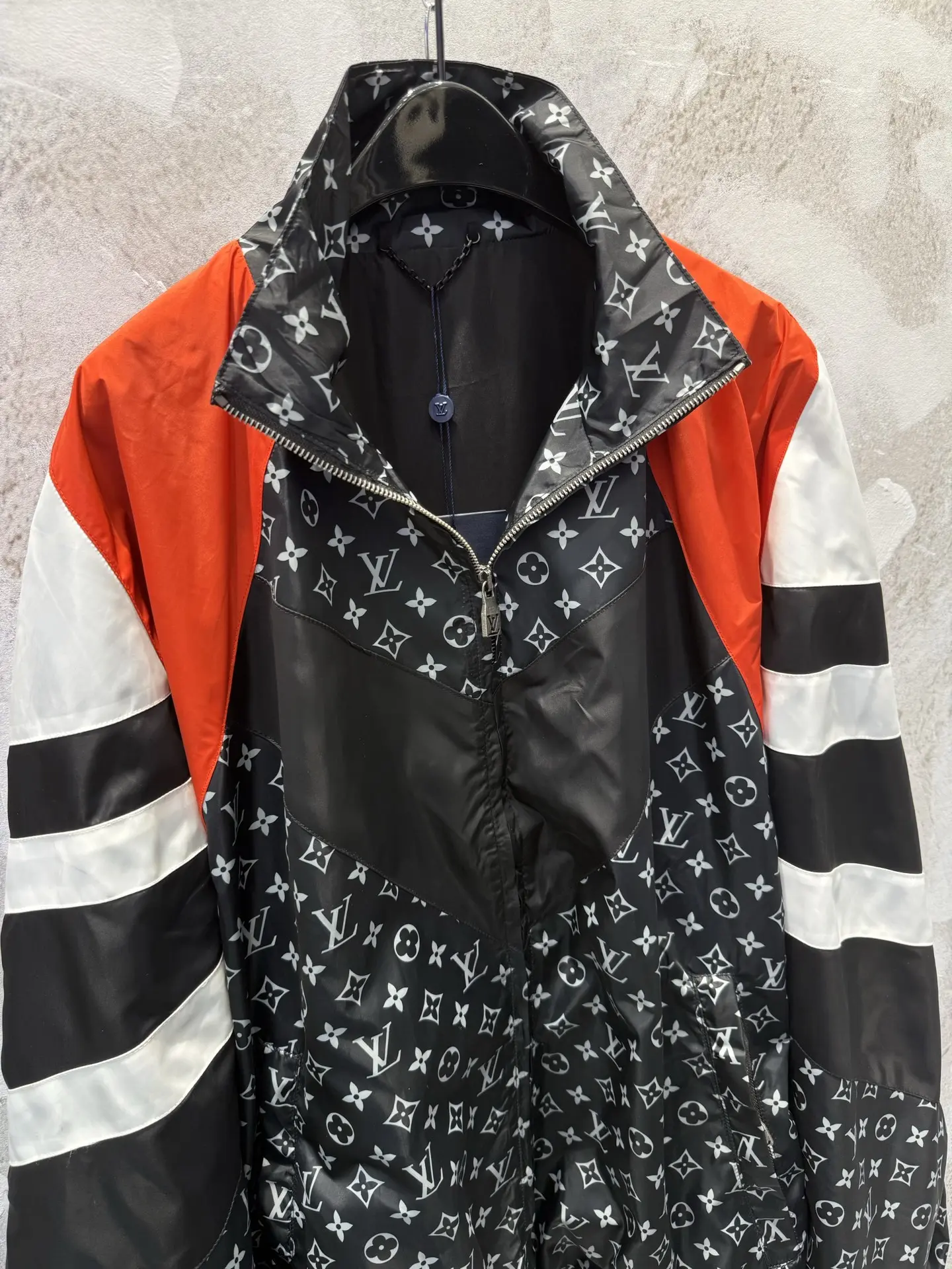Monogram Color-Block Windbreaker Jacket D27012949 — view 6