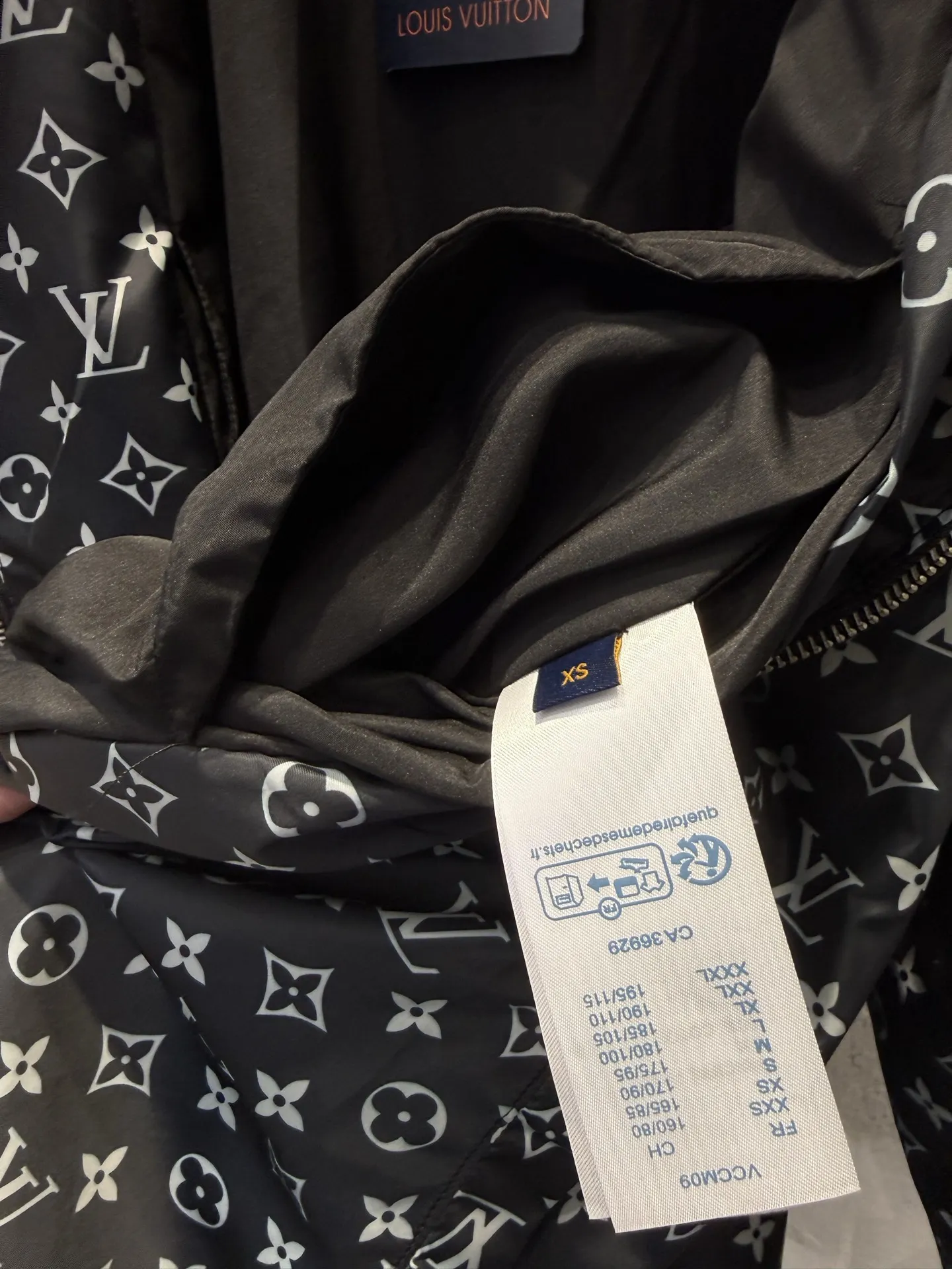 Monogram Color-Block Windbreaker Jacket D27012949 — view 9