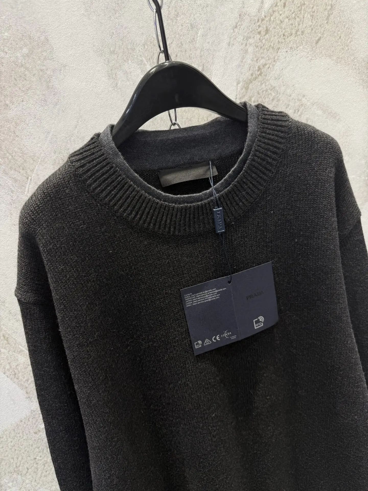 Layered-Effect Cashmere and Wool-Blend Sweater D27812946 — view 5
