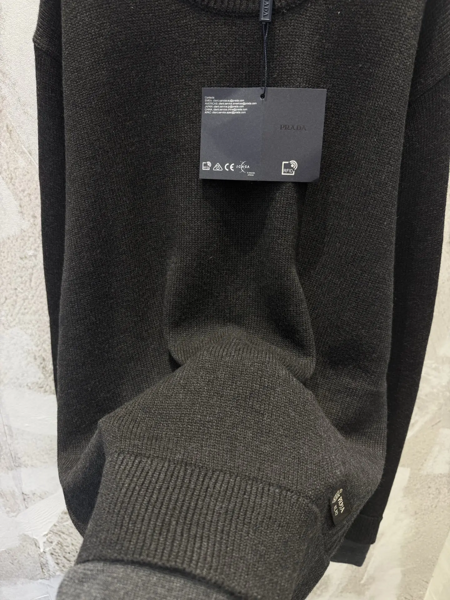 Layered-Effect Cashmere and Wool-Blend Sweater D27812946 — view 7