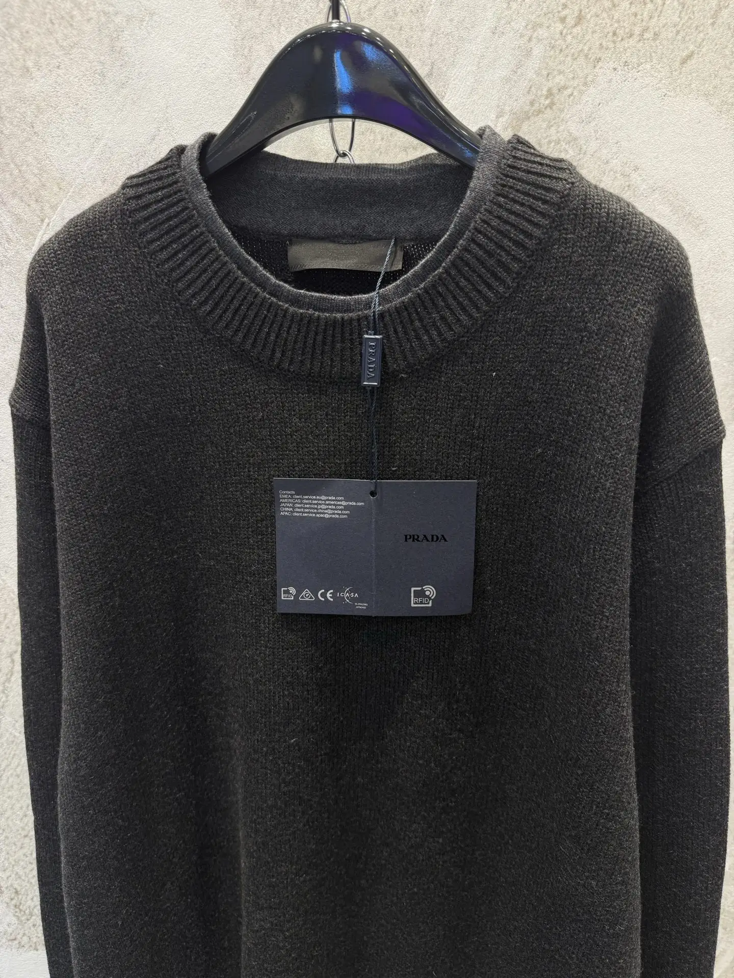Layered-Effect Cashmere and Wool-Blend Sweater D27812946 — view 10