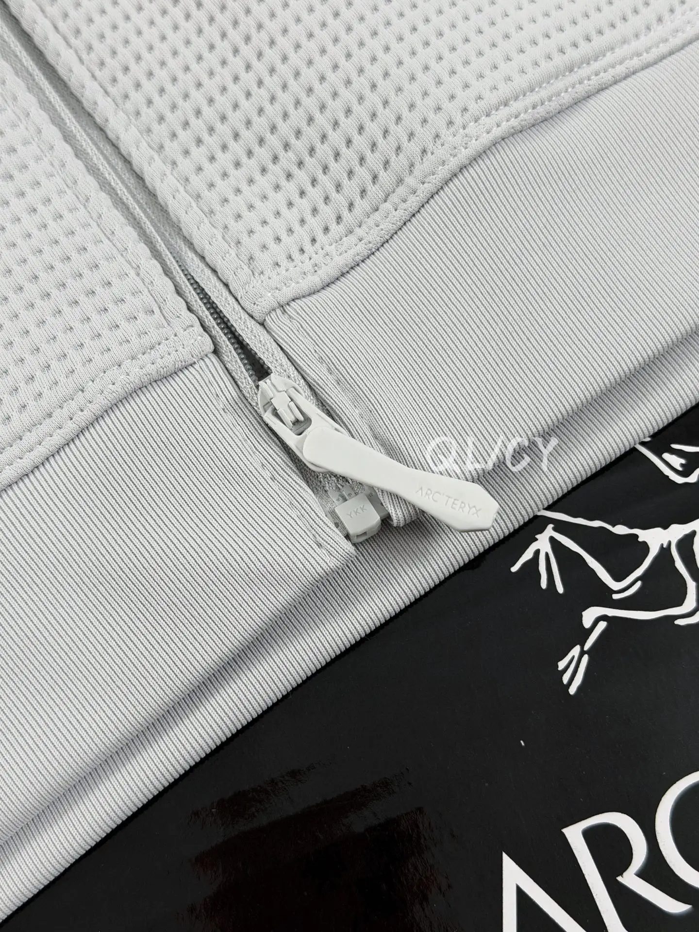Olera Waffle-Knit Hooded Jacket D28019594 — view 6
