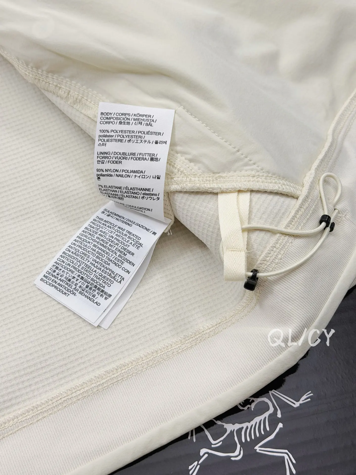 Waffle-Knit Zip-Up Performance Jacket D28019555 — view 5