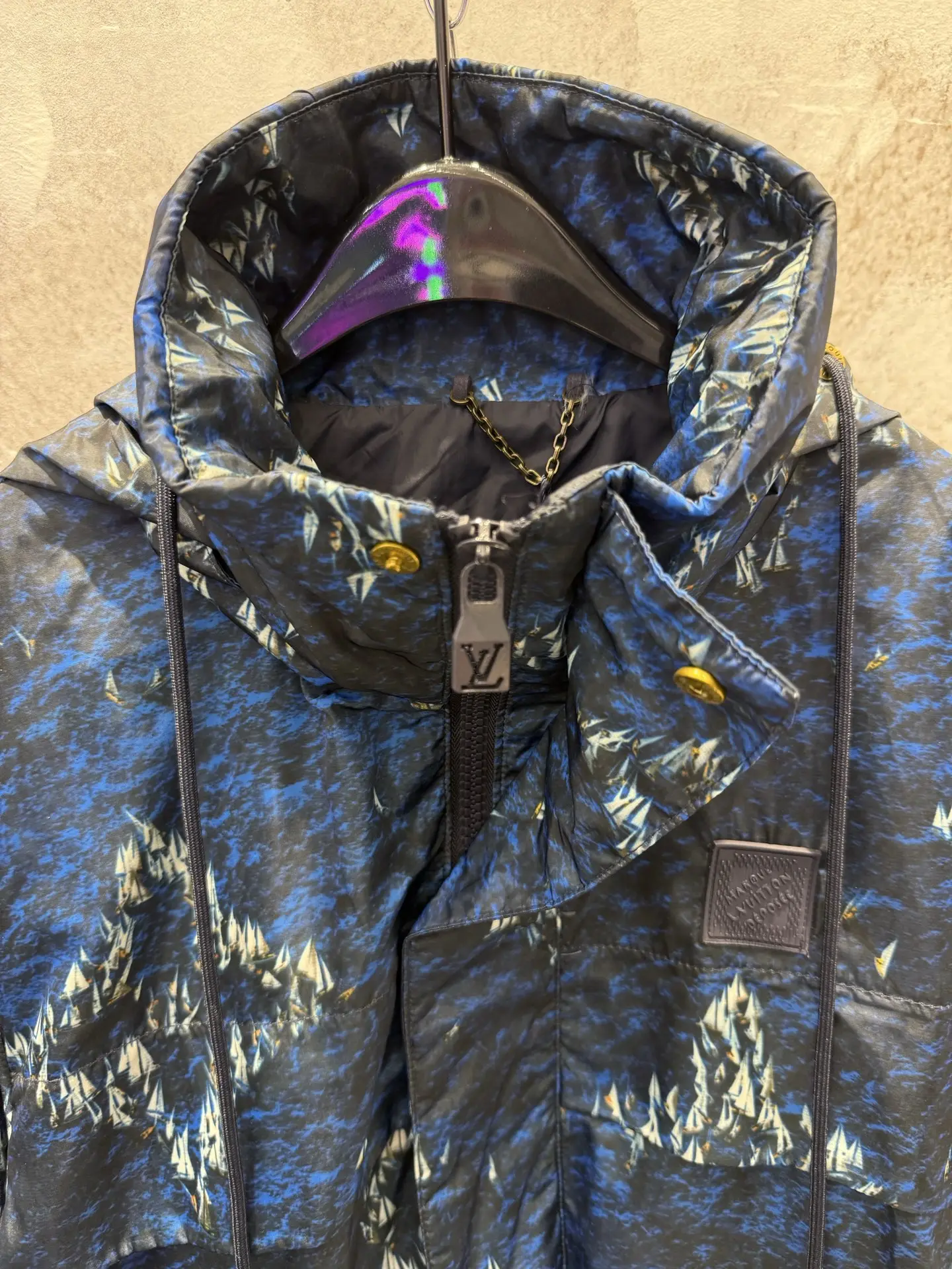 Monogram Regatta Print Windbreaker Jacket D29012948 — view 6
