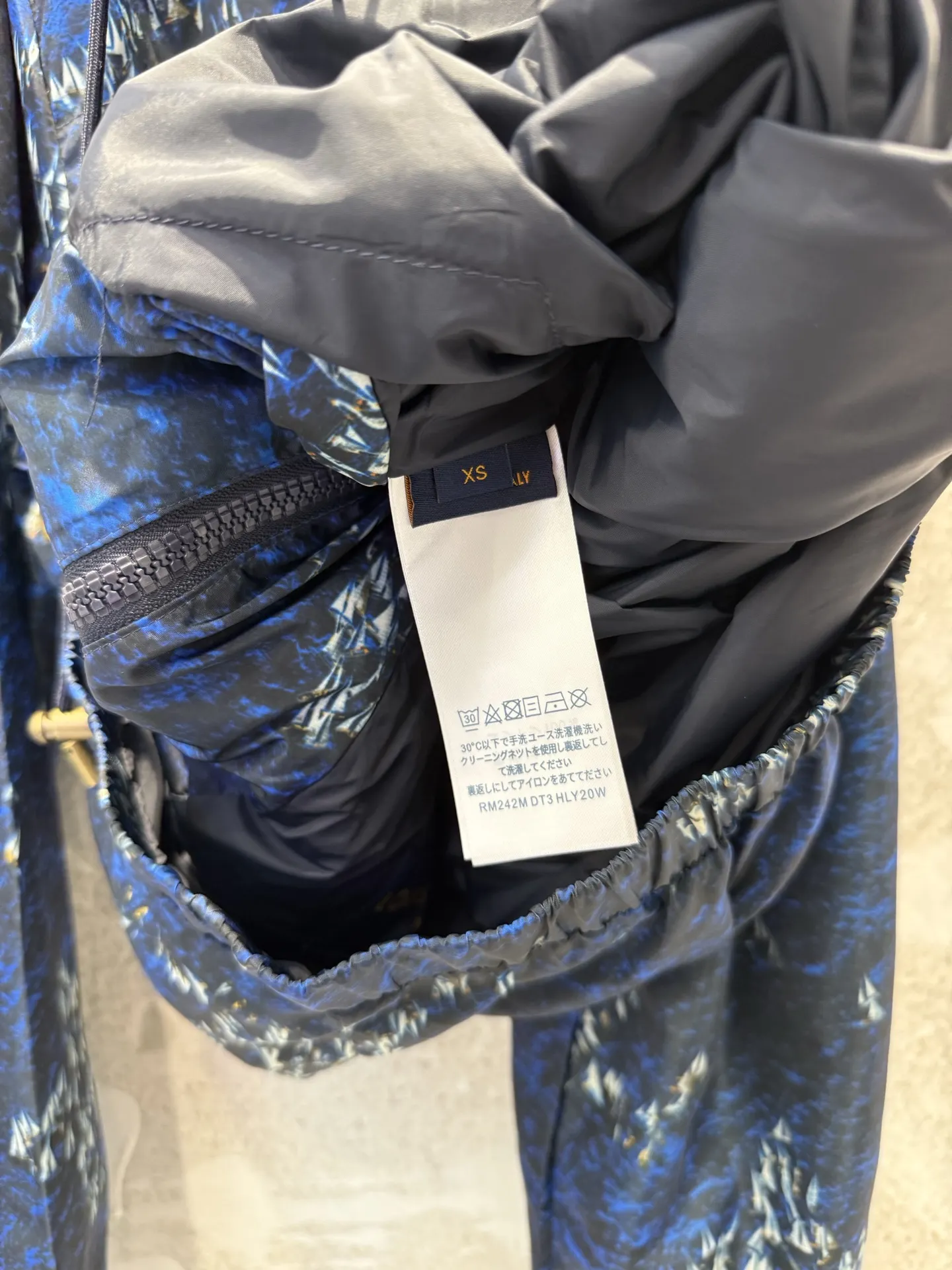 Monogram Regatta Print Windbreaker Jacket D29012948 — view 9