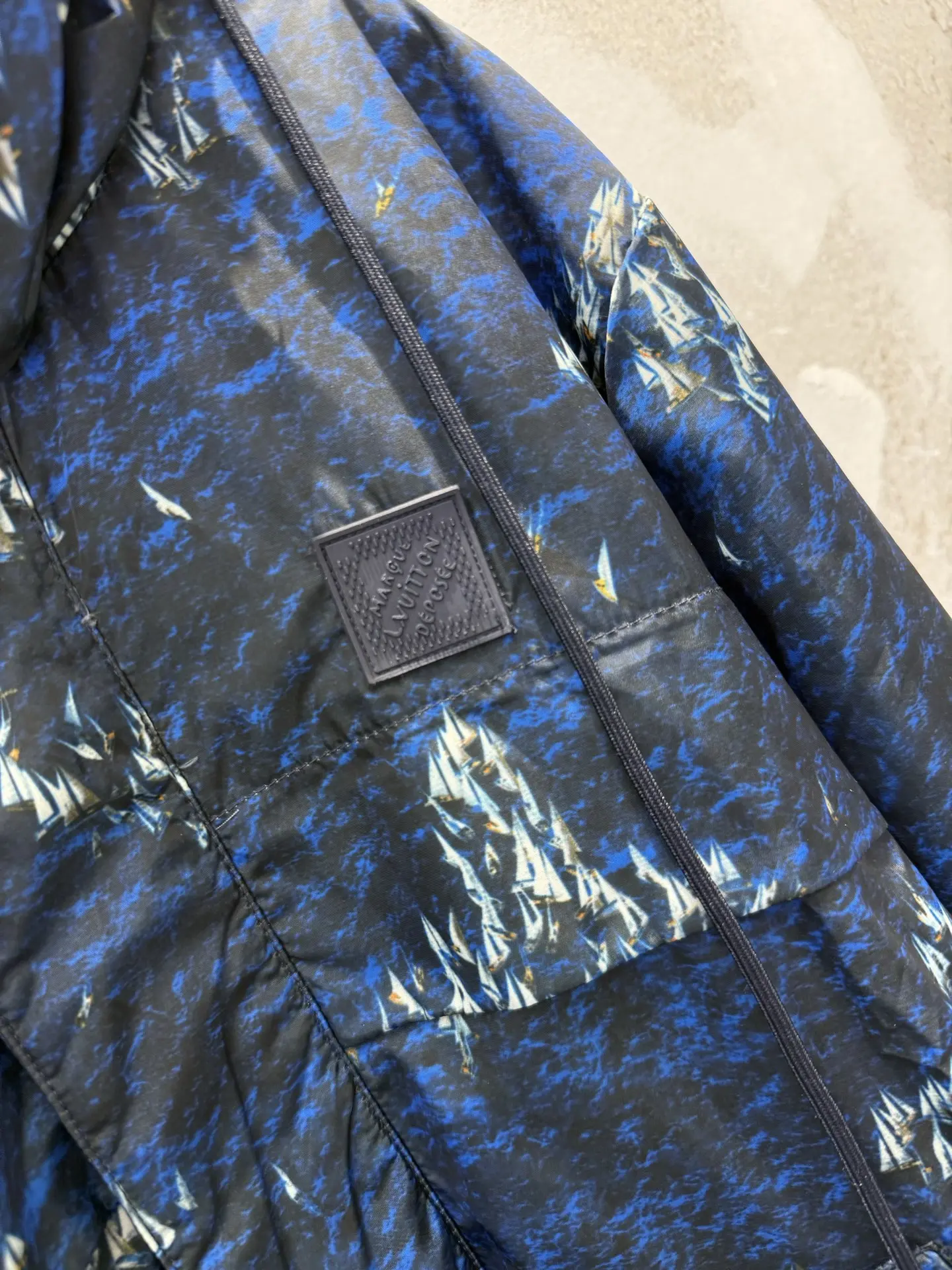 Monogram Regatta Print Windbreaker Jacket D29012948 — view 10