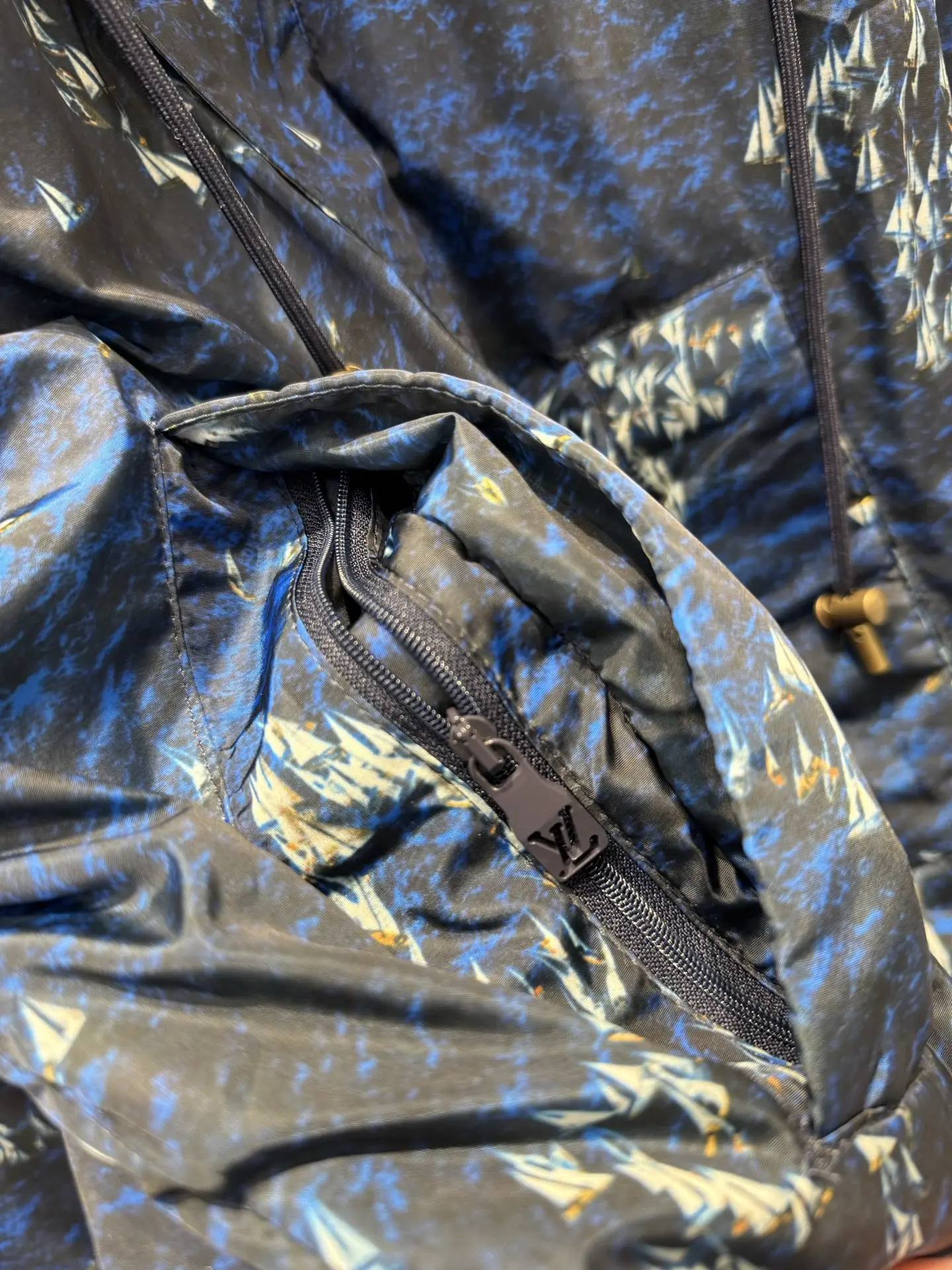 Monogram Regatta Print Windbreaker Jacket D29012948 — view 11