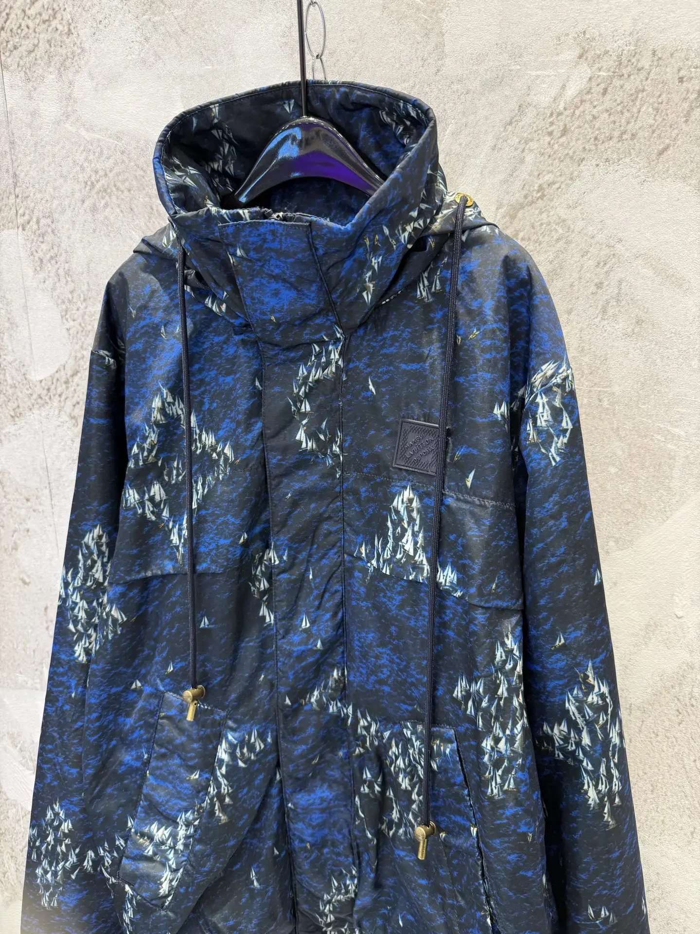 Monogram Regatta Print Windbreaker Jacket D29012948 — view 13