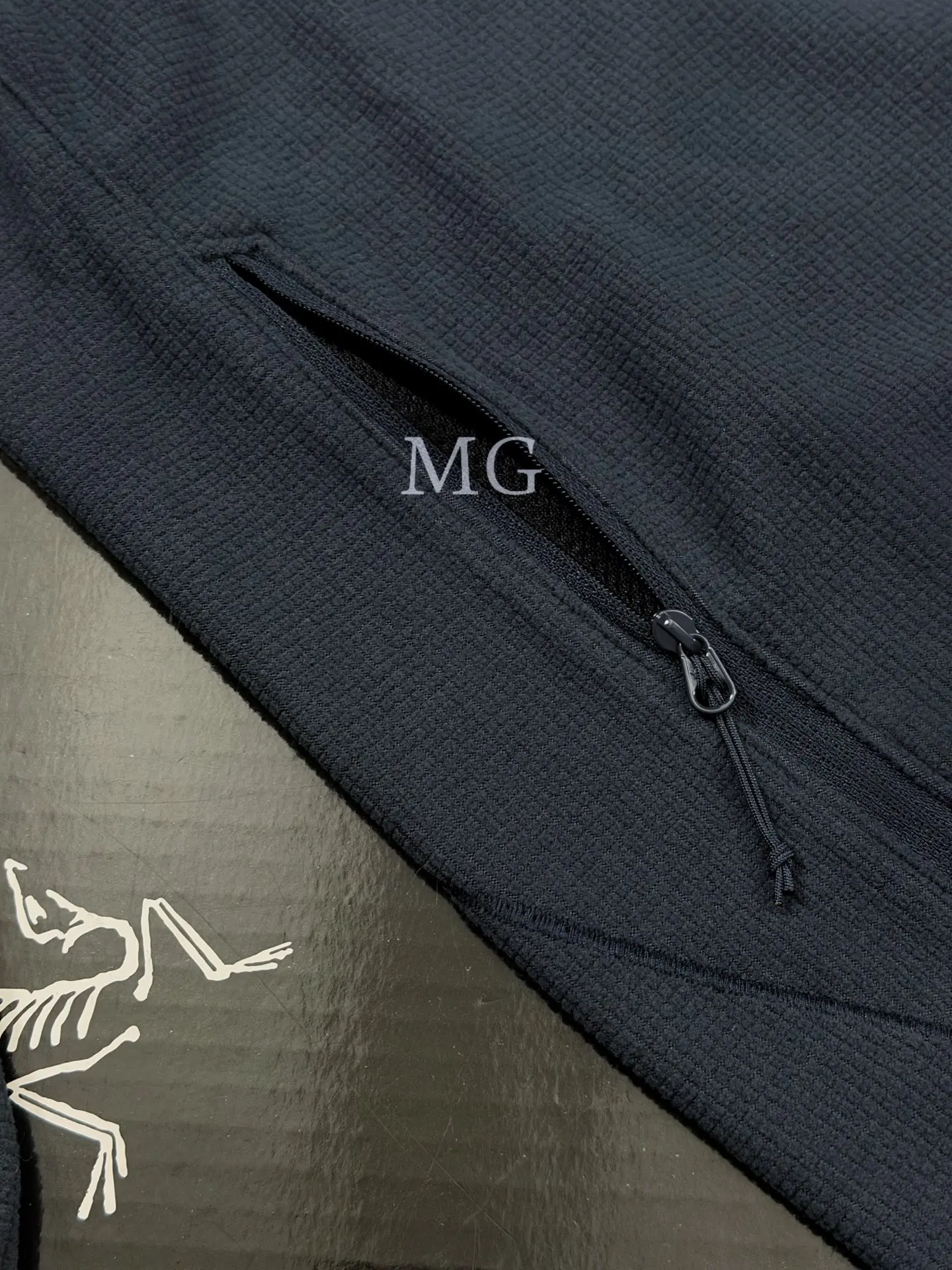 Delta LT Waffle-Knit Fleece Jacket D30019637 — view 3