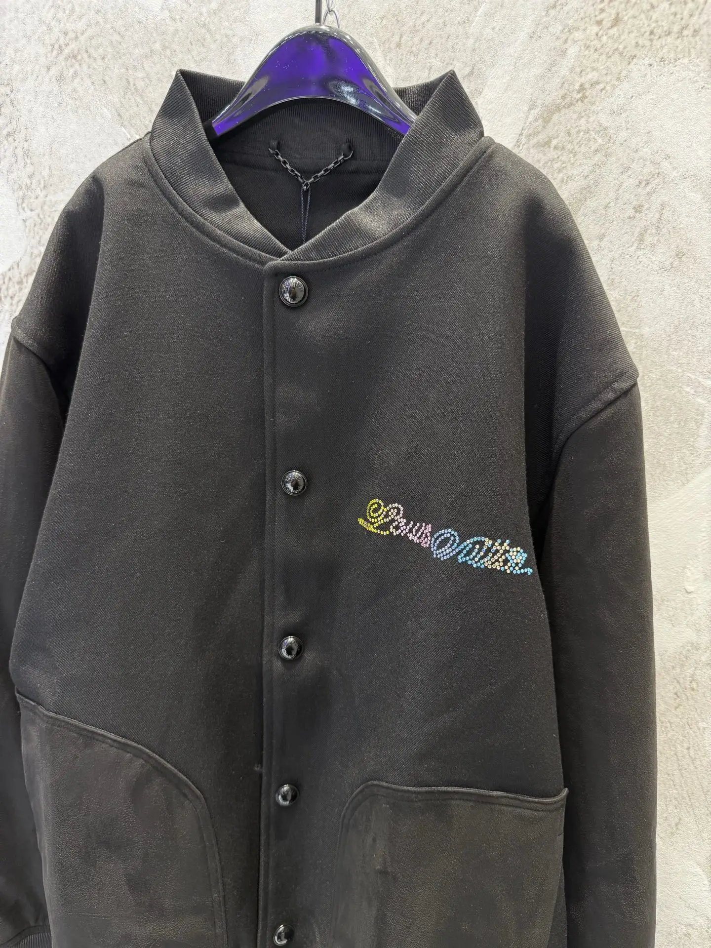 Embellished Monogram Bomber Jacket D31012947 — view 3
