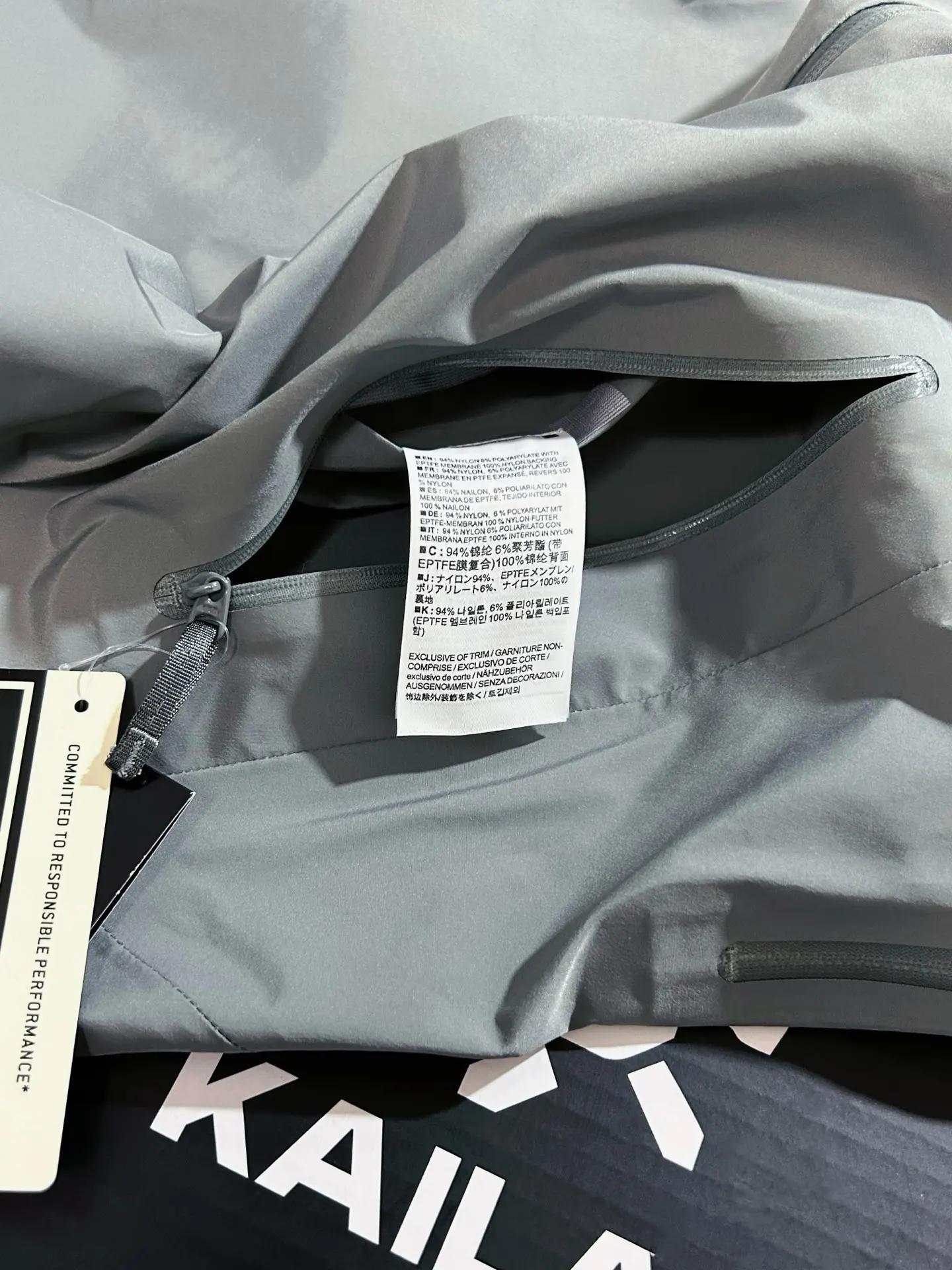 Kailas LT GORE-TEX Waterproof Hardshell Jacket D31019303 — view 5