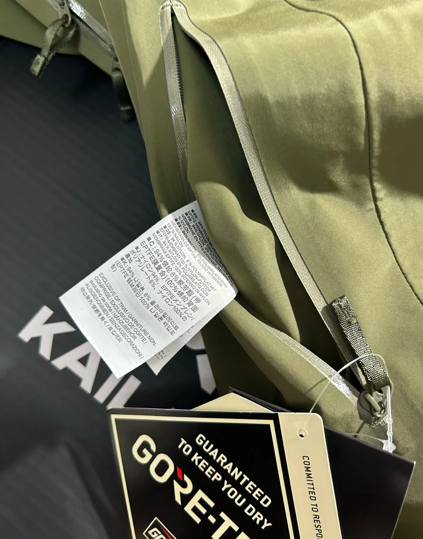 Kailas LT GORE-TEX Waterproof Hardshell Jacket D31019298 — view 6