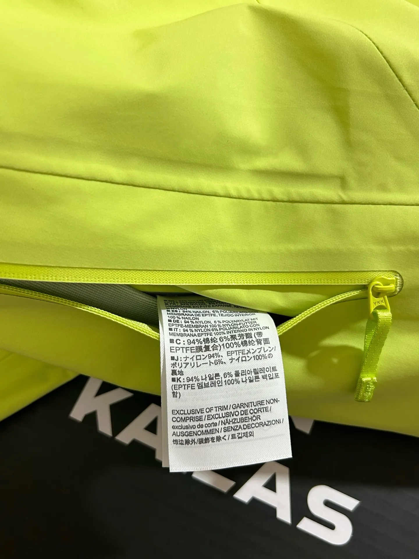 Kailas LT GORE-TEX Hardshell Hooded Jacket D31019304 — view 5