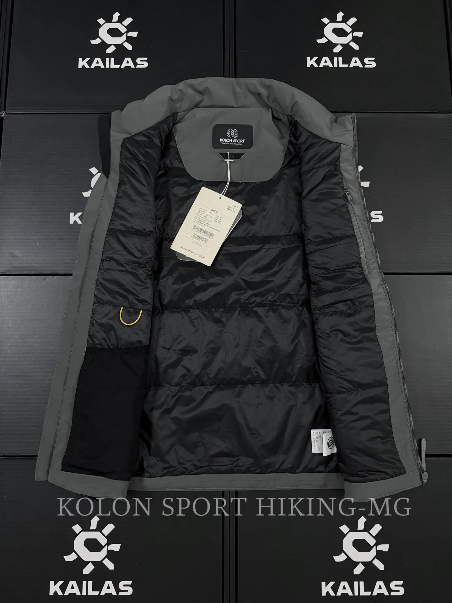 Hiking Lightweight Insulated Gilet D32019484 — view 6