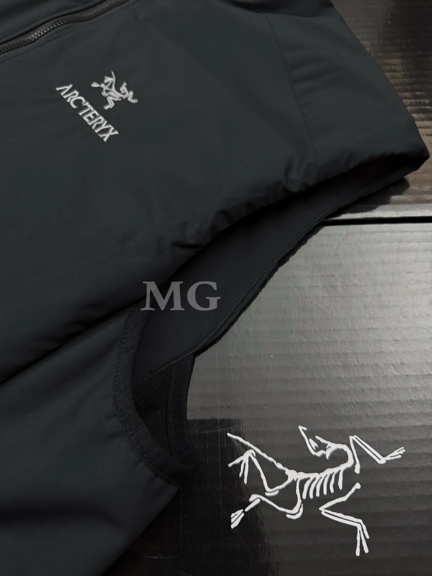 Atom Down-Filled Logo Gilet D32019388 — view 4