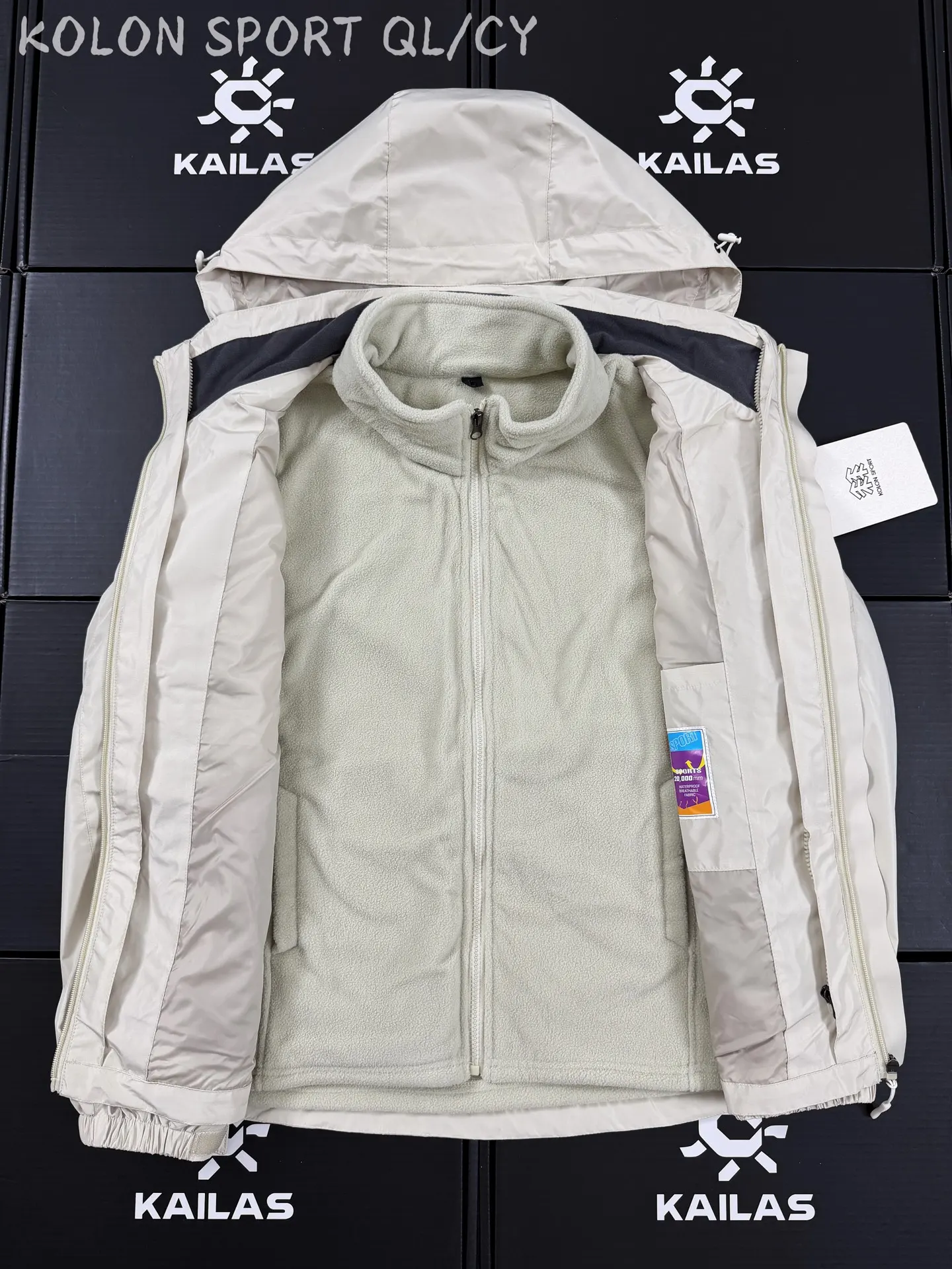 3-in-1 Waterproof Fleece-Lined Shell Jacket D34019674 — view 6