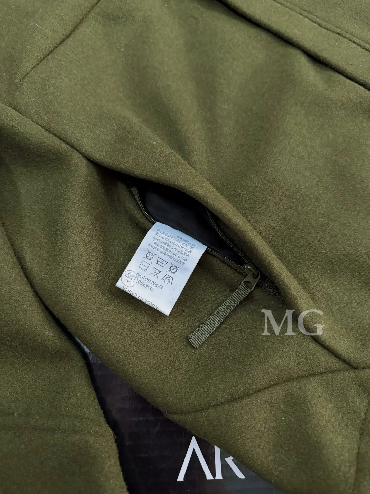 Sawyer Tech Wool Softshell Overshirt D34019376 — view 3