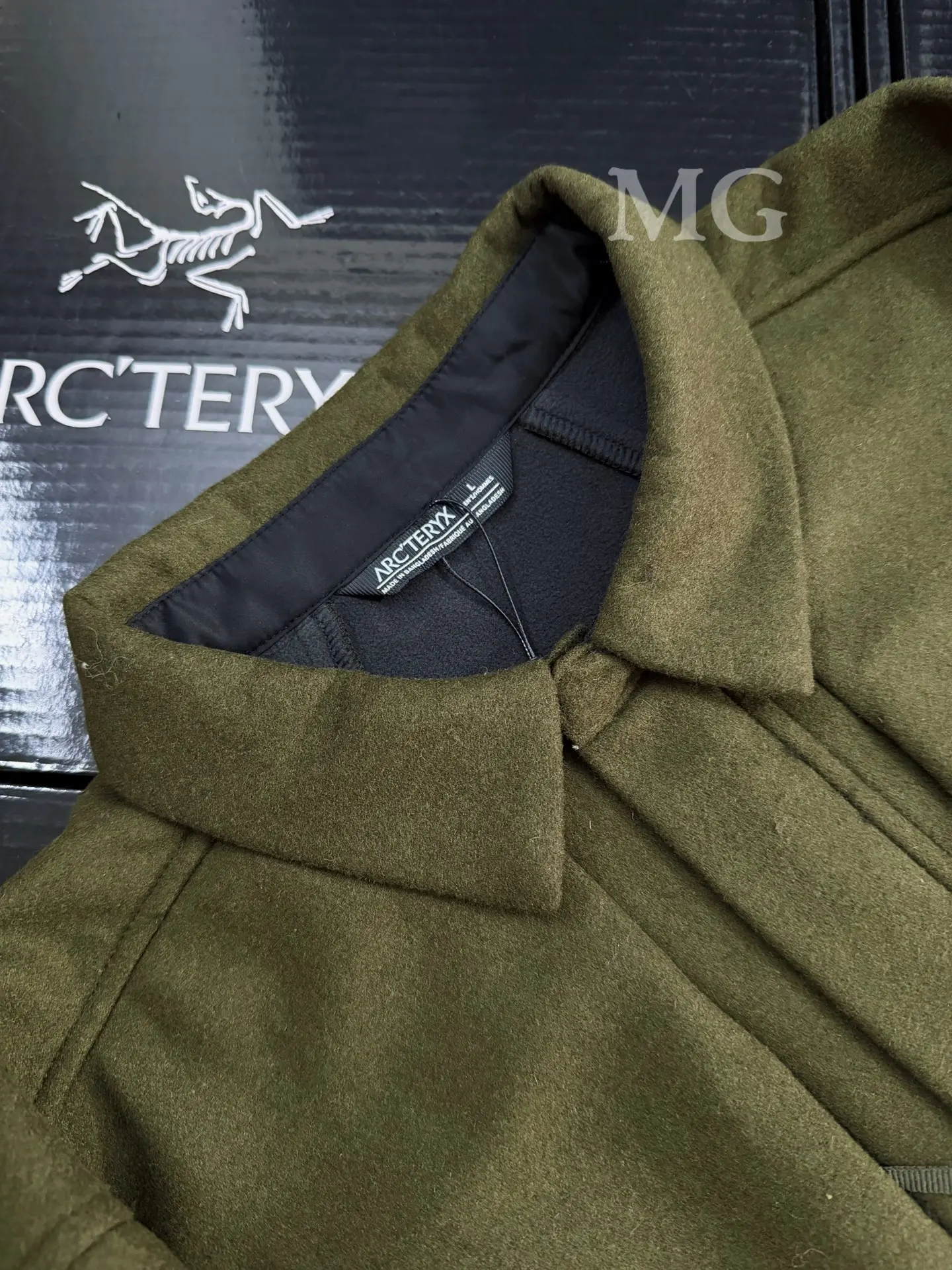 Sawyer Tech Wool Softshell Overshirt D34019376 — view 5