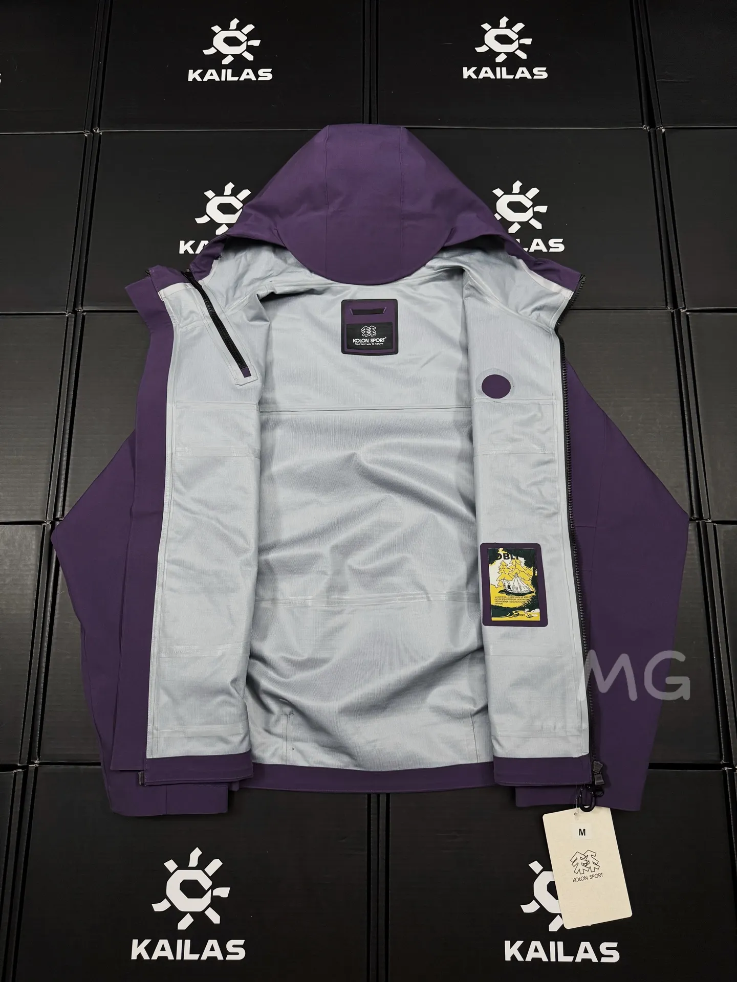KOLON SPORT GORE-TEX Hooded Shell Jacket D36019288 — view 8