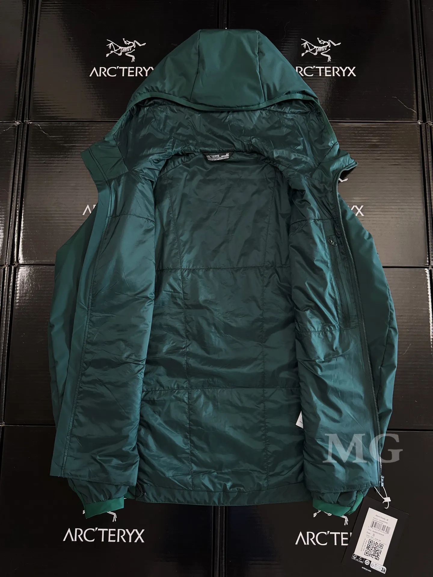 Atom SL Hoody Lightweight Insulated Jacket D36019640 — view 3