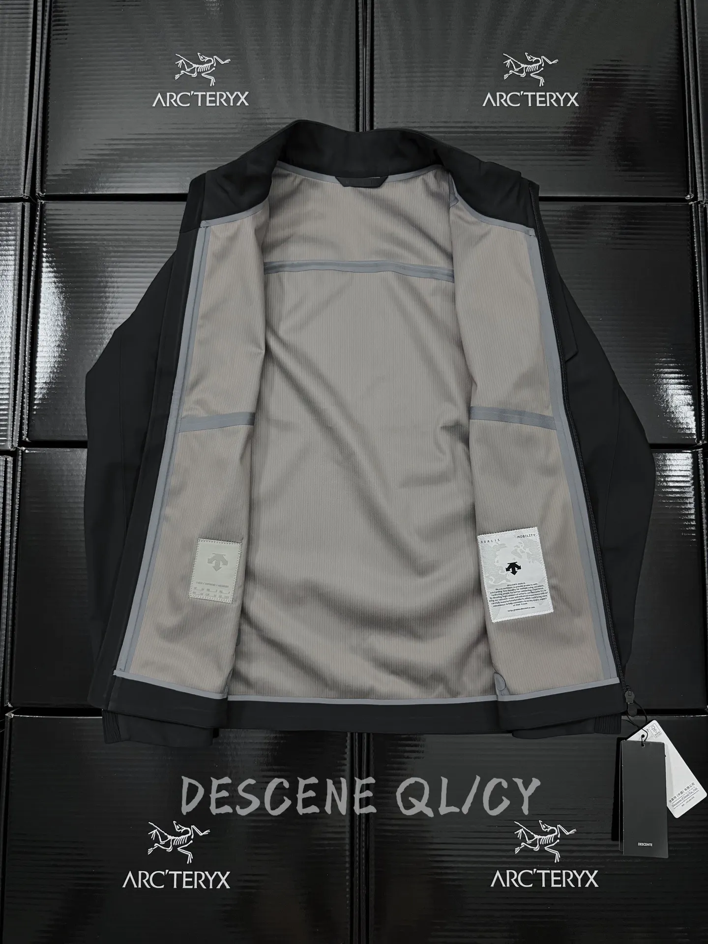 Dualis Commuter Water-Repellent Woven Jacket D36019551 — view 7