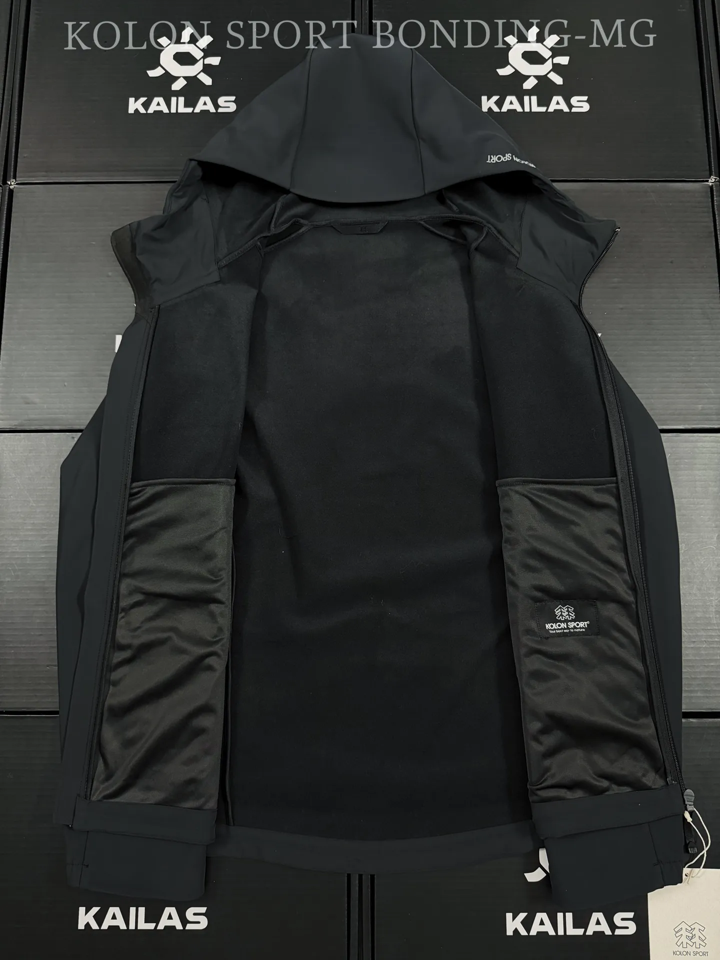 KOLON SPORT Hooded Softshell Outdoor Jacket D38019453 — view 8