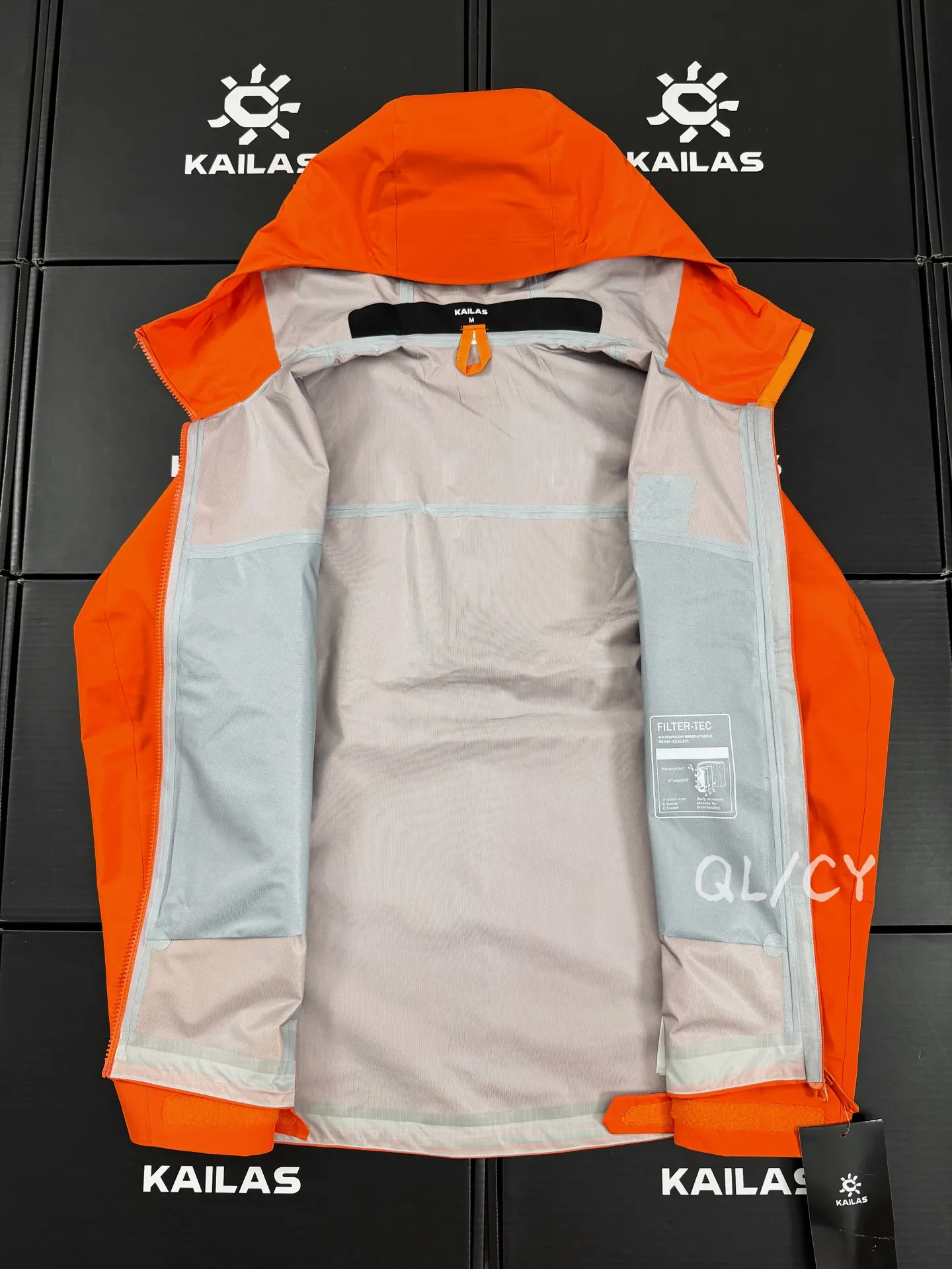 Bogda LT Waterproof Hooded Shell Jacket D39019622 — view 8