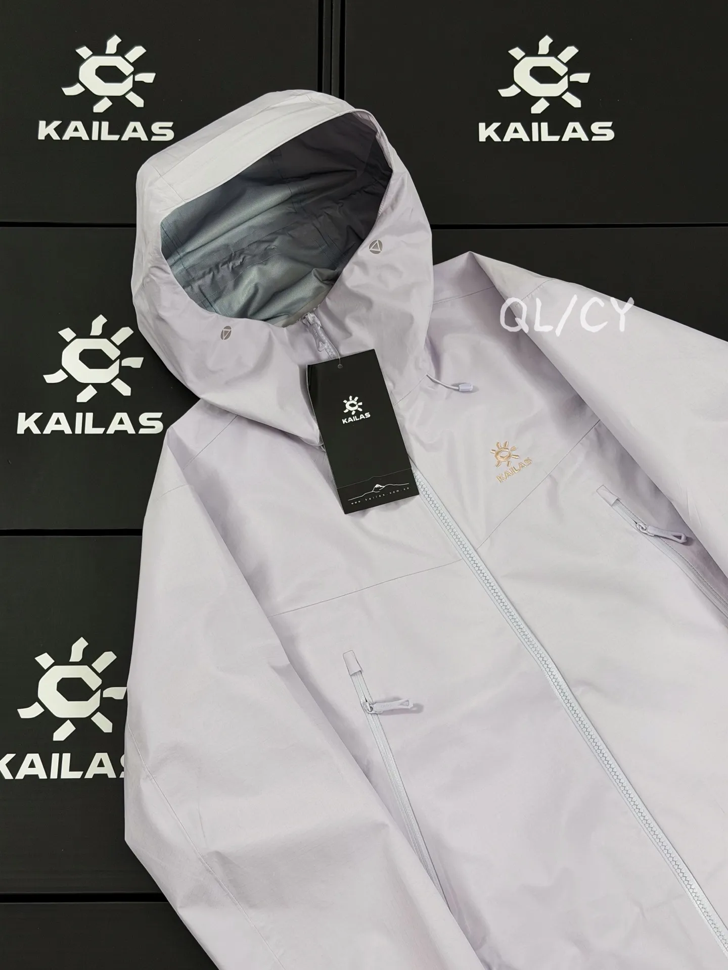 Bogda LT Waterproof Hooded Shell Jacket D39019624 — view 2