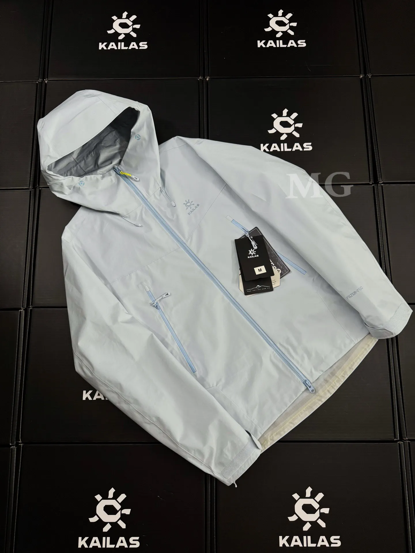 Bogda LT Waterproof Hooded Hardshell Jacket D39019633 — view 2