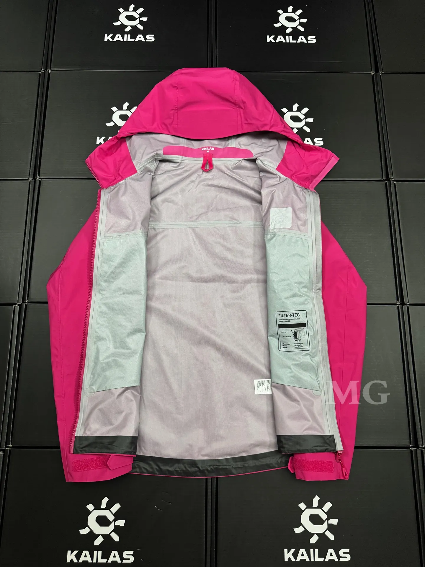 Bogda LT Waterproof Hooded Hardshell Jacket D39019629 — view 3