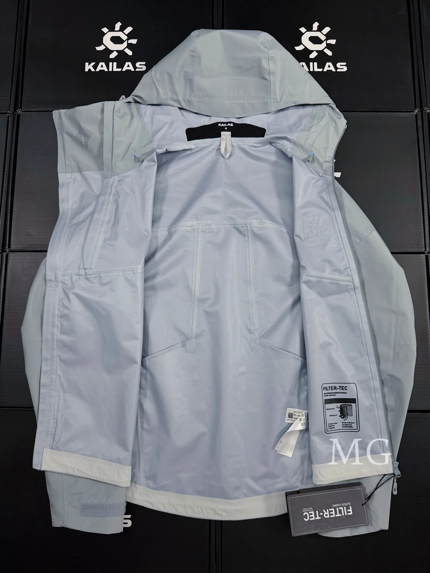Kailas Filtertec Lightweight Waterproof Shell Jacket D40019458 — view 7
