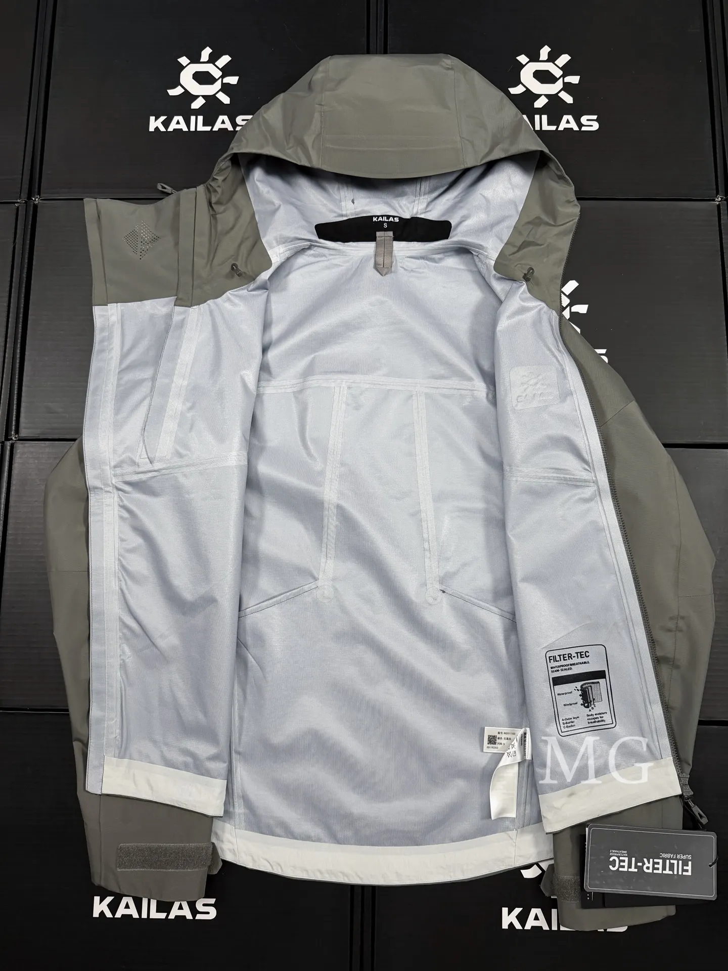 Kailas Filtertec Lightweight Waterproof Hardshell Jacket D40019456 — view 7