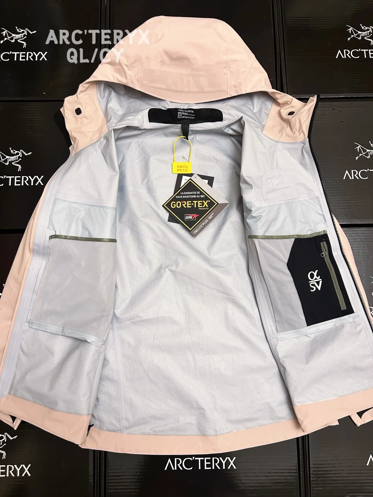 Alpha SV GORE-TEX Hooded Shell Jacket D42019582 — view 9