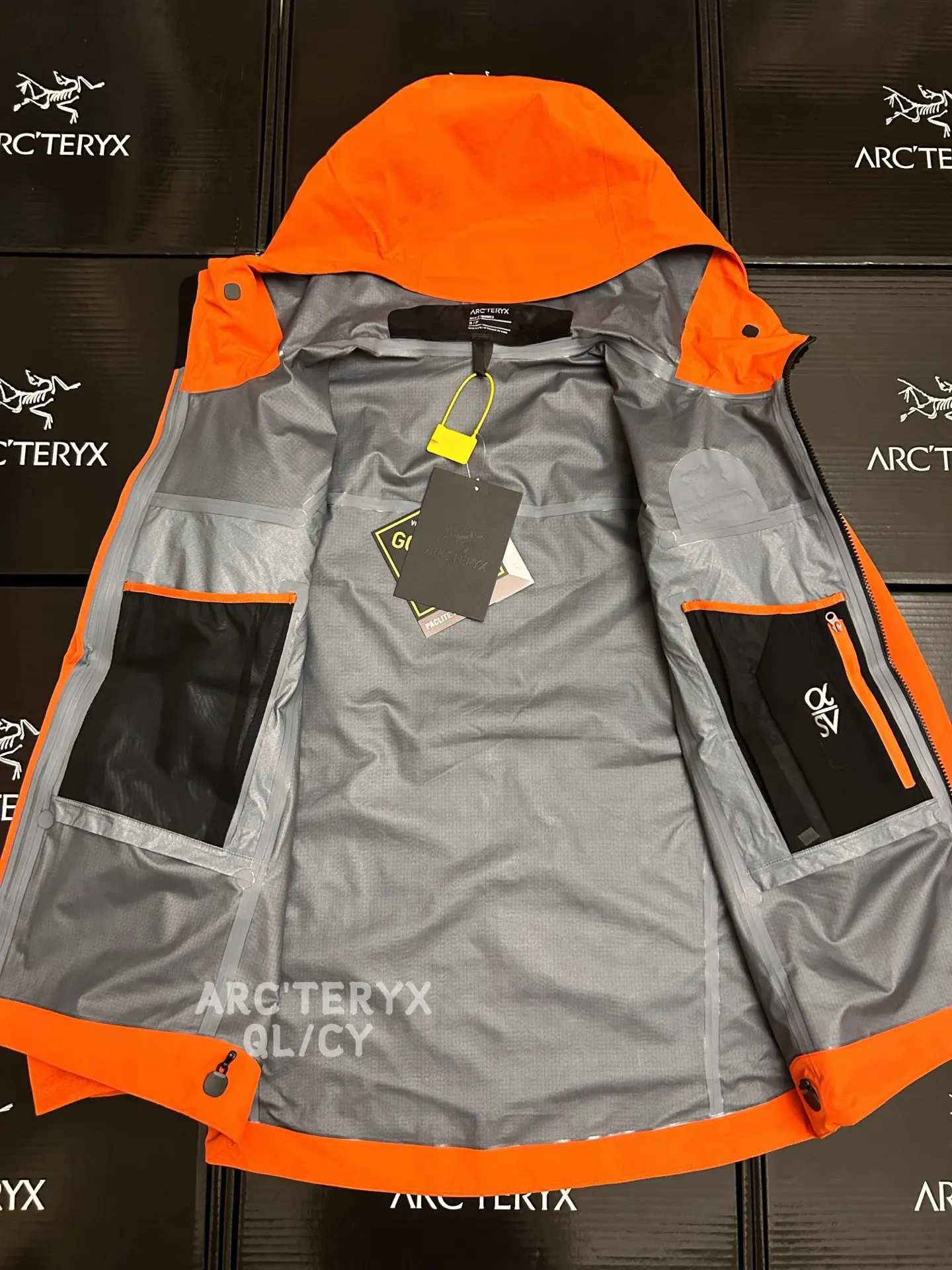 Alpha SV GORE-TEX Hooded Shell Jacket D42019581 — view 9