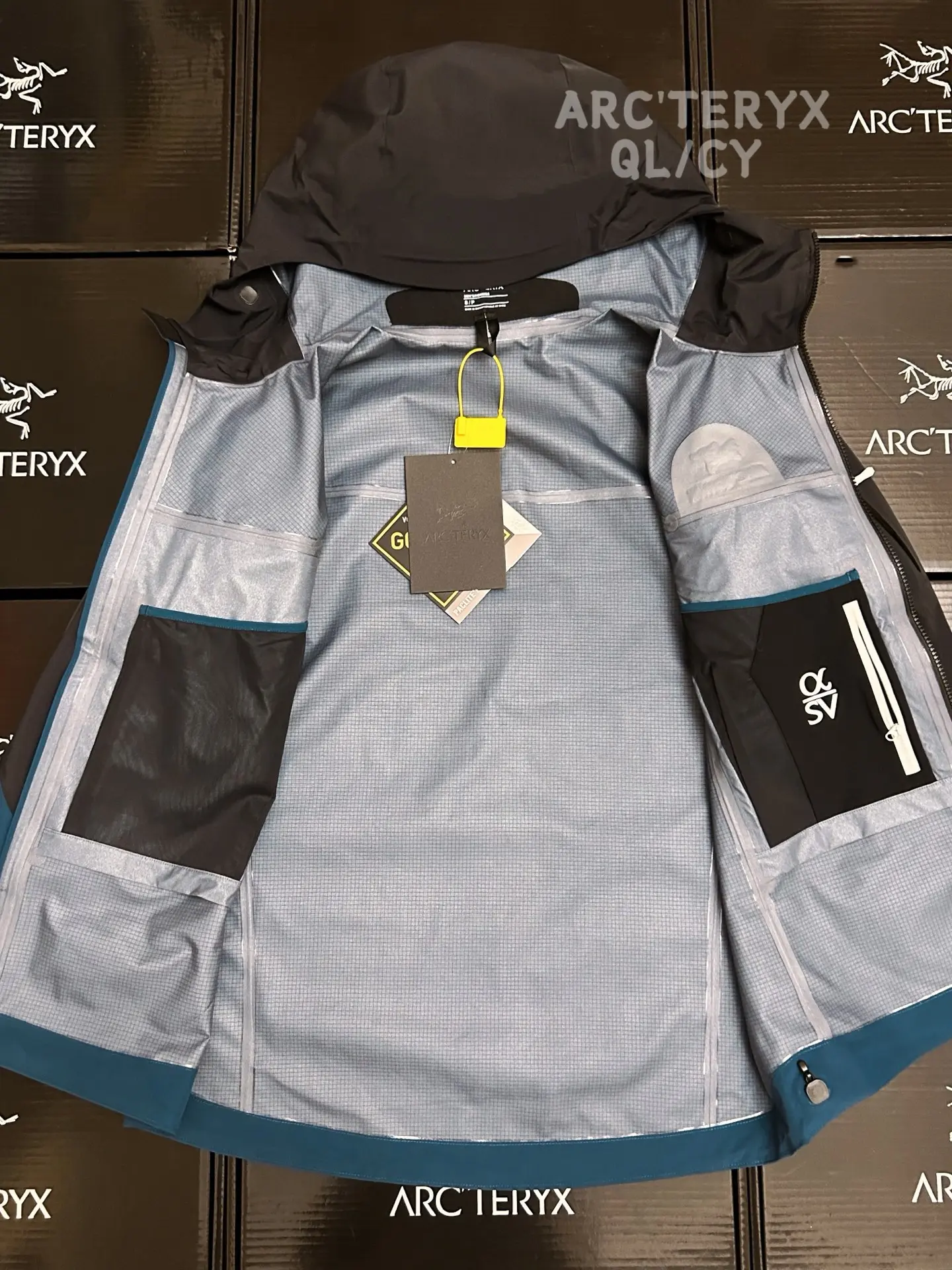 Alpha SV GORE-TEX Hooded Shell Jacket D42019583 — view 9
