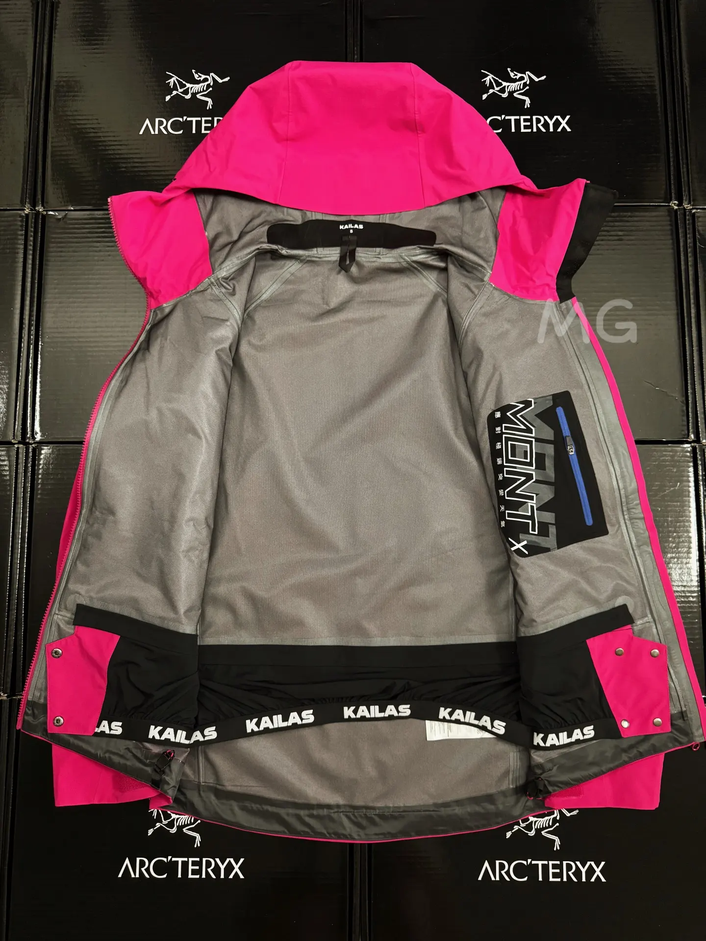 KAILAS MONT-X Waterproof Hardshell Hooded Jacket D43019530 — view 7