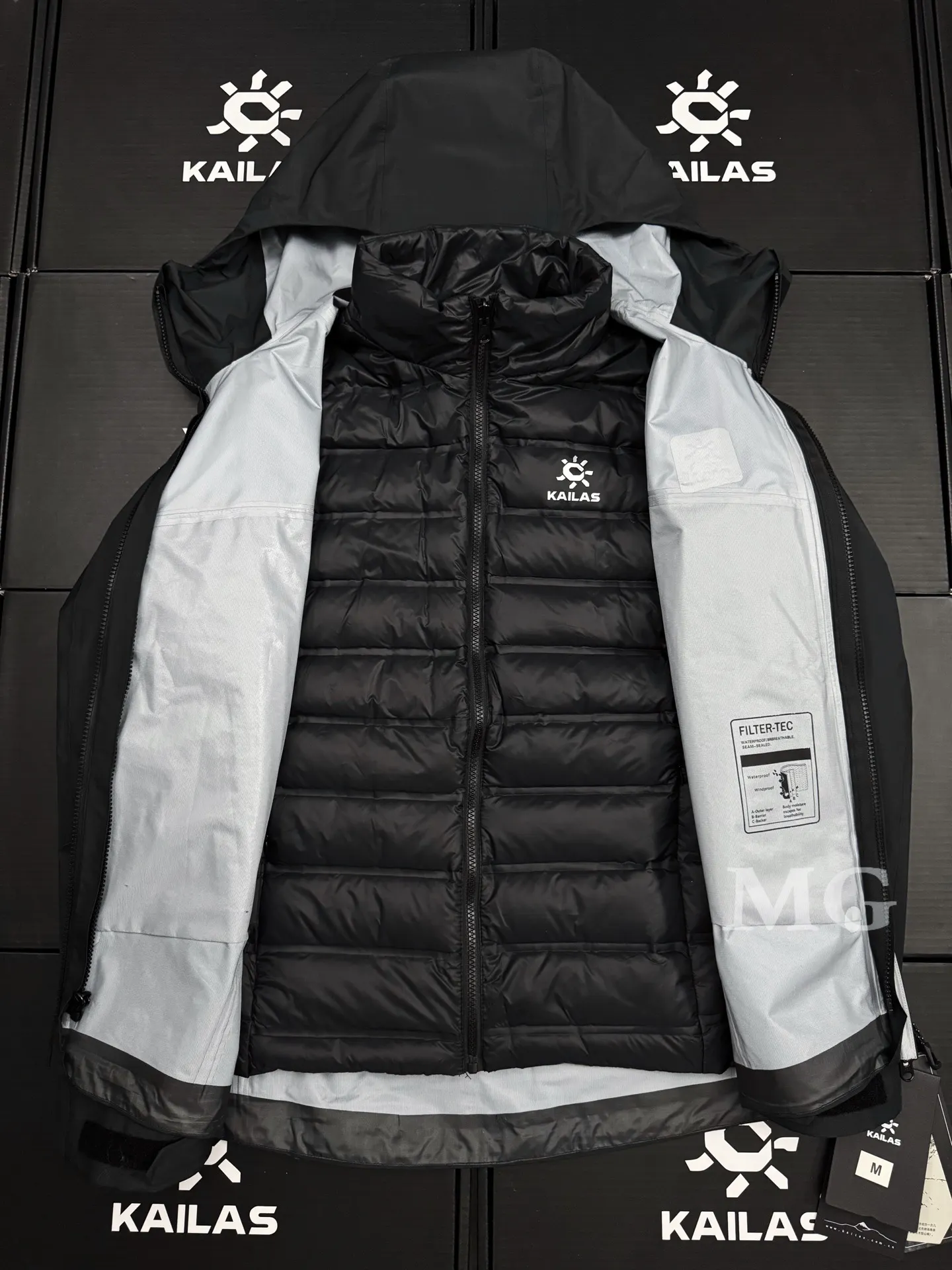 Bogda 3-in-1 Waterproof Down Jacket D48019660 — view 8