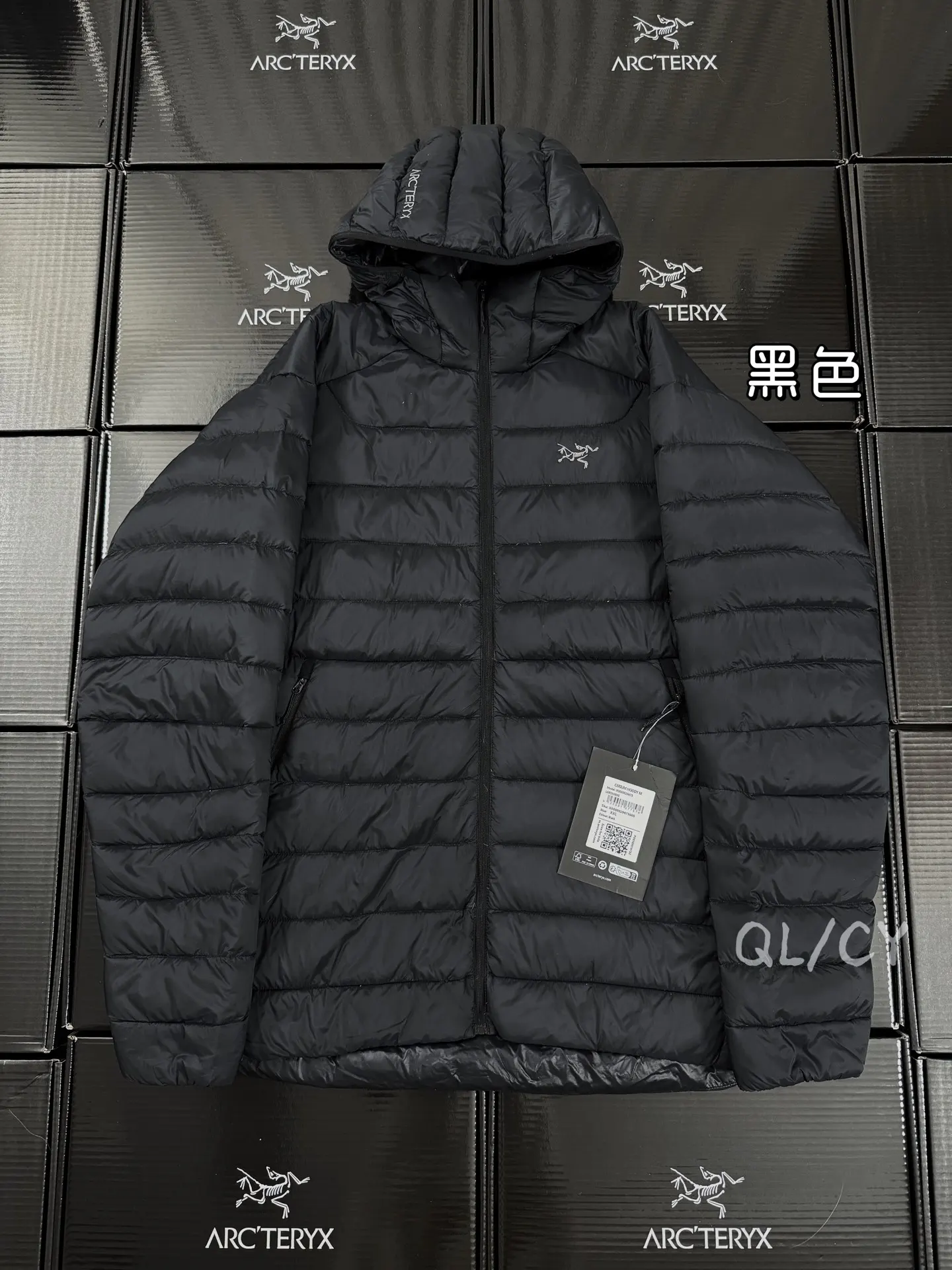 Cerium Hooded Down Puffer Jacket D52019655