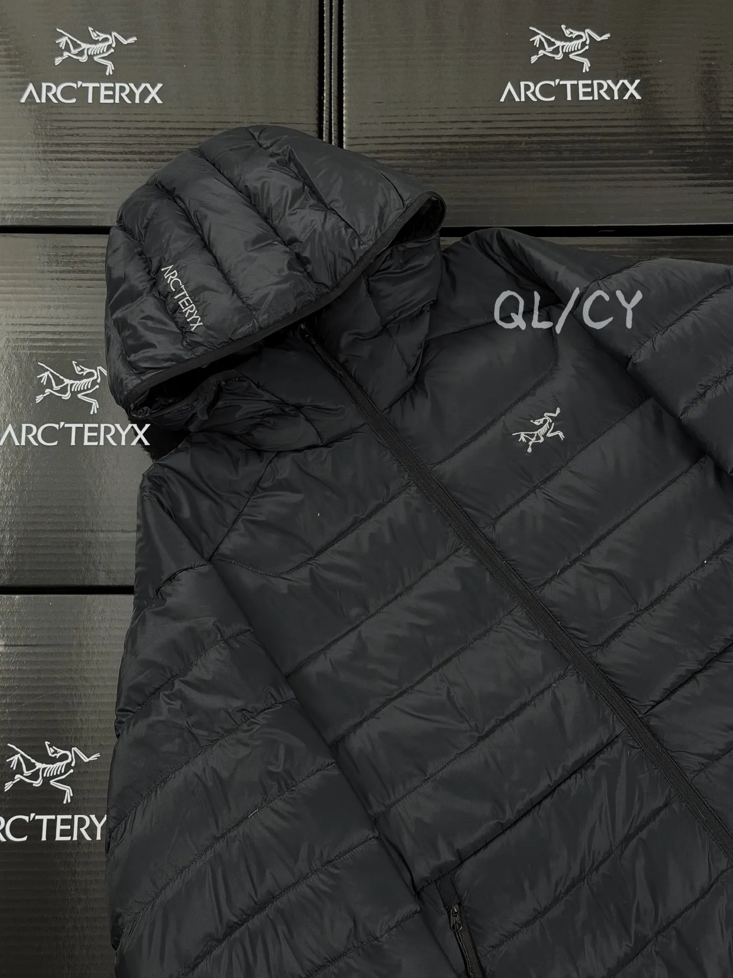 Cerium Hooded Down Puffer Jacket D52019655 — view 2