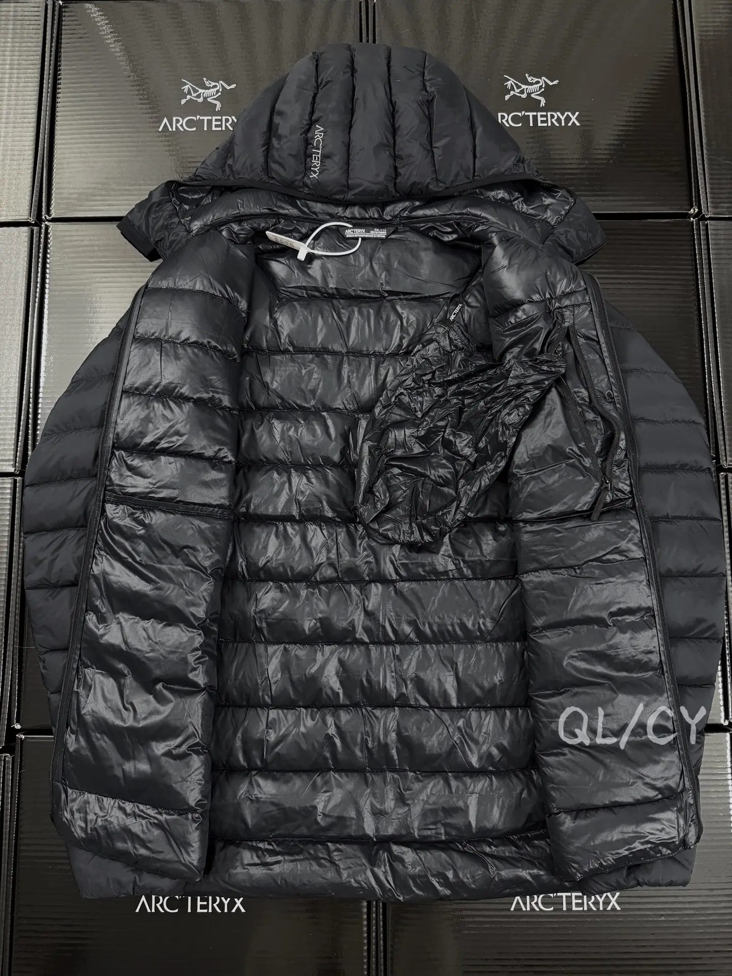 Cerium Hooded Down Puffer Jacket D52019655 — view 8