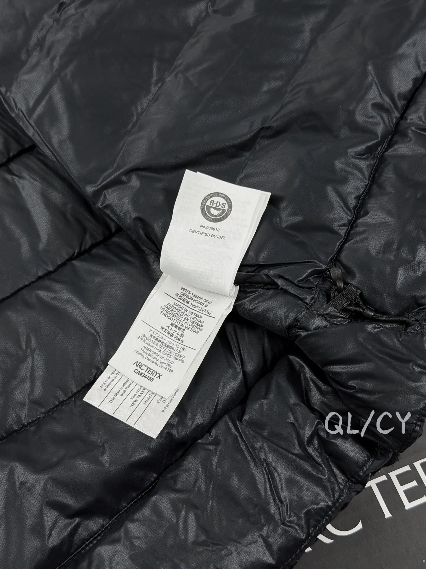 Cerium Hooded Down Puffer Jacket D52019655 — view 9