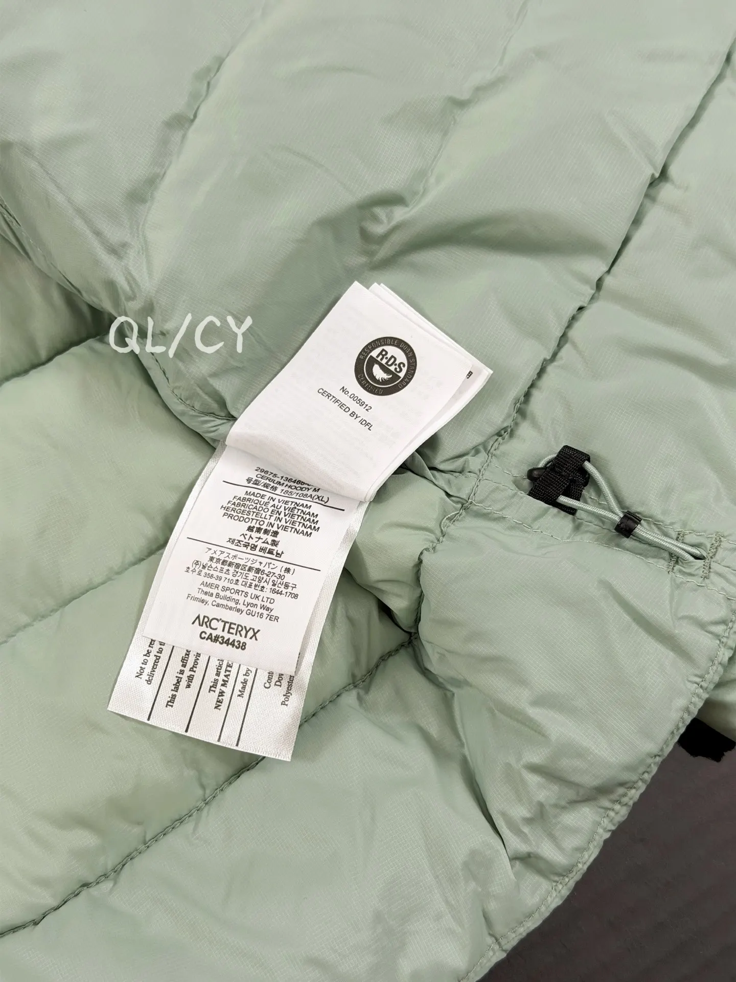 Cerium Hooded Down Puffer Jacket D52019657 — view 9